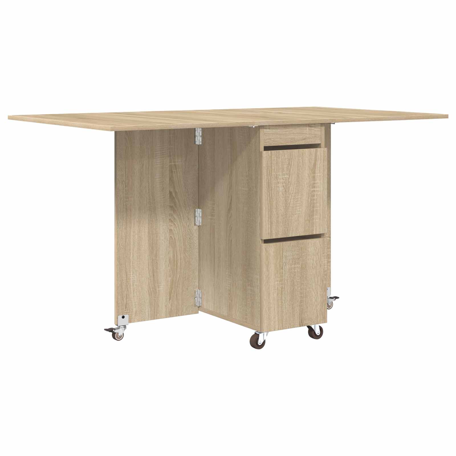 Table à dîner 2 pcs 140 x 80 x 77 cm Bois d'ingénierie - XIOS