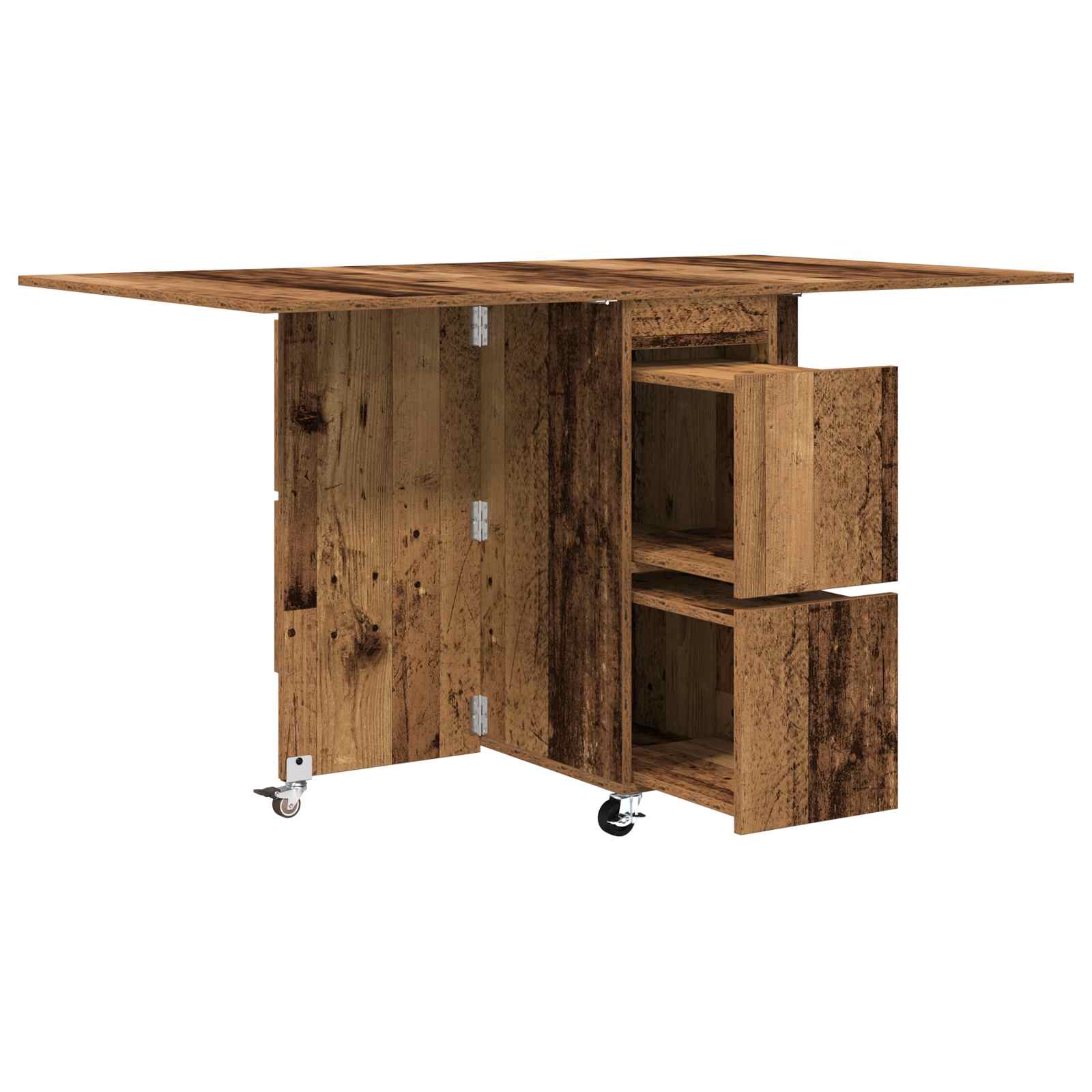Table à dîner 2 pcs 140 x 80 x 77 cm Bois d'ingénierie - XIOS