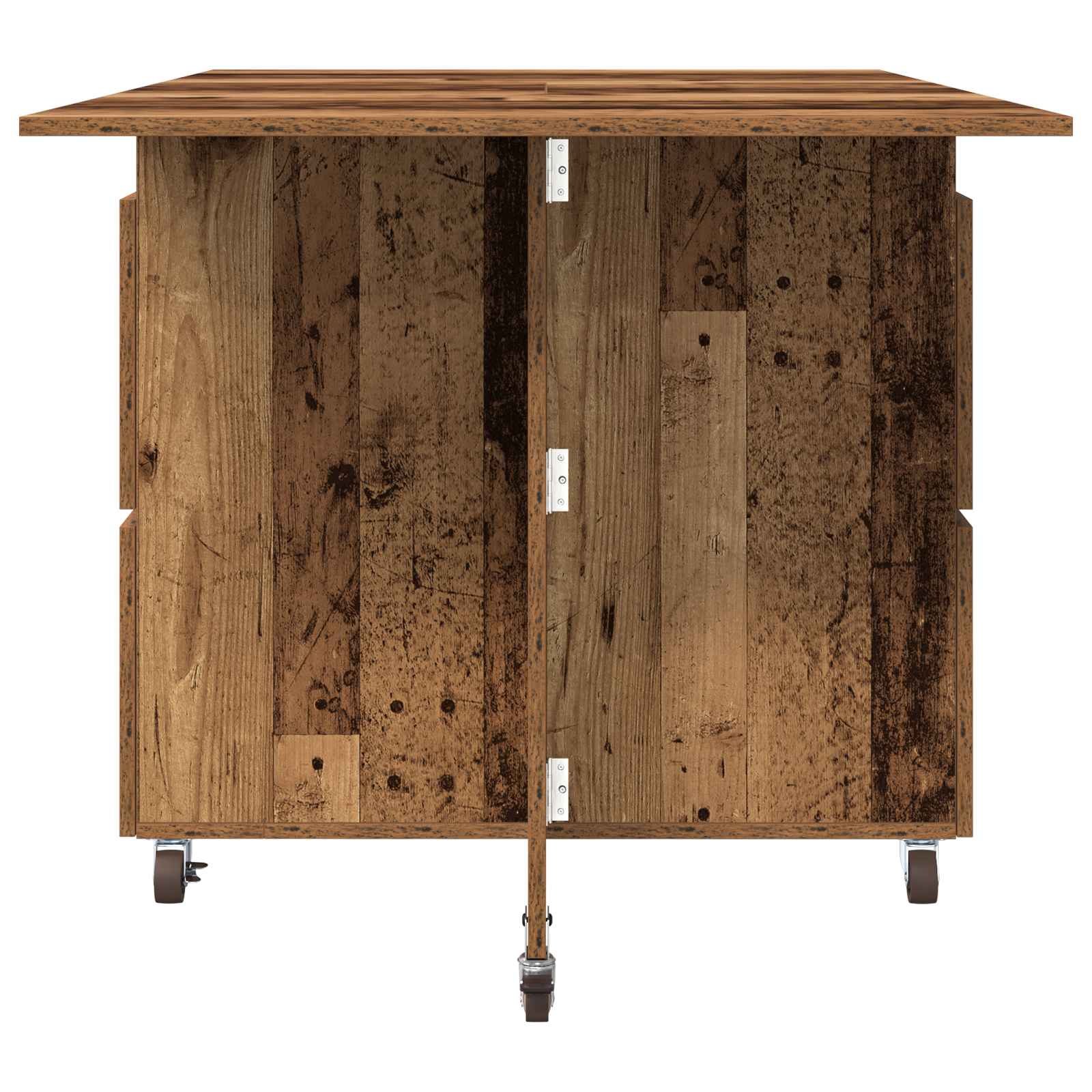 Table à dîner 2 pcs 140 x 80 x 77 cm Bois d'ingénierie - XIOS