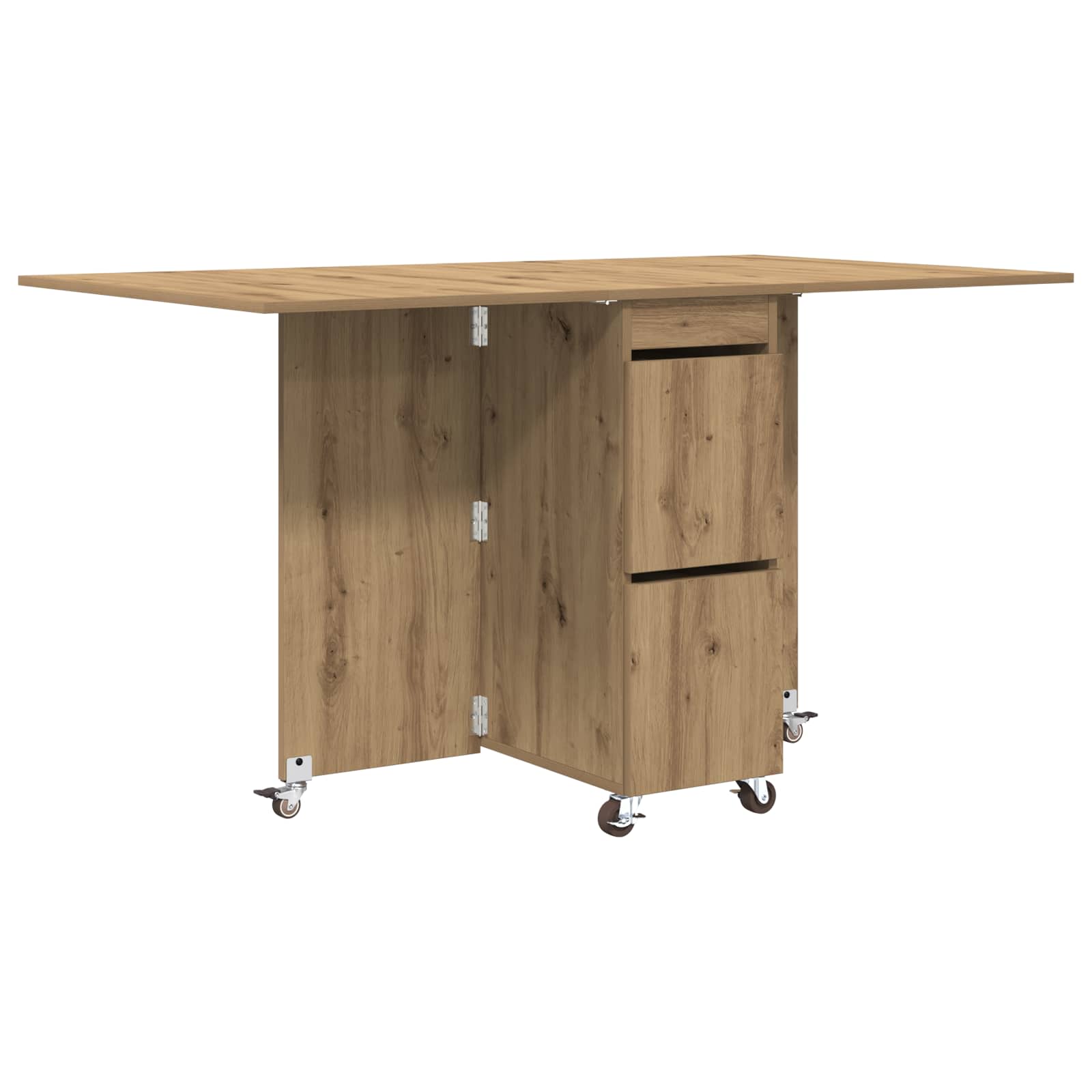 Table à dîner 2 pcs 140 x 80 x 77 cm Bois d'ingénierie - XIOS