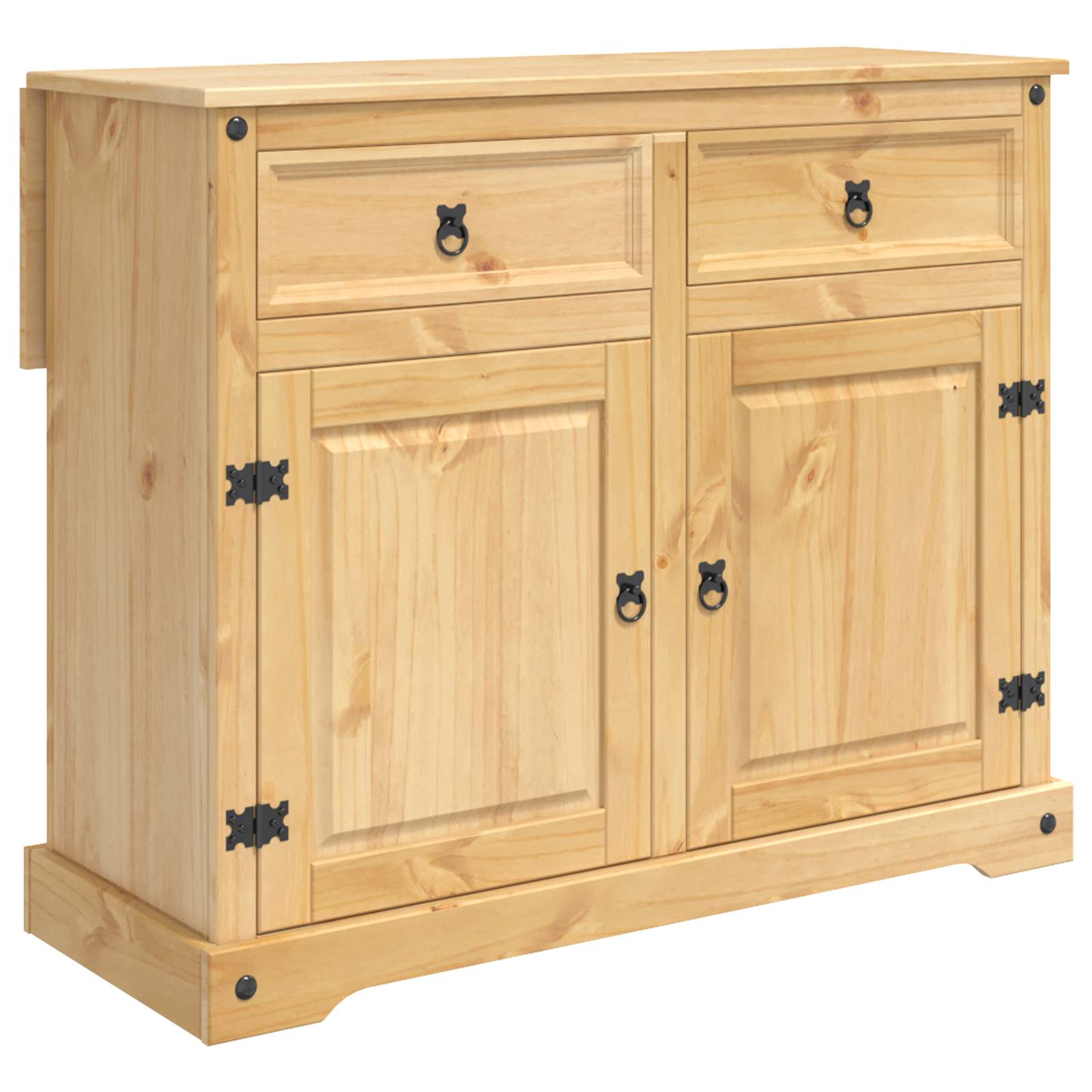 Chariot de cuisine 2 pcs Cire de Miel 112 x 70 x 91,5 cm - XIOS