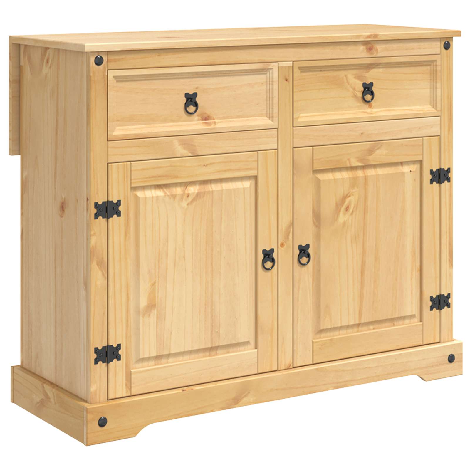 Ensemble Cuisine Îlot avec tiroir Corona 3 pcs Cire de Miel - XIOS