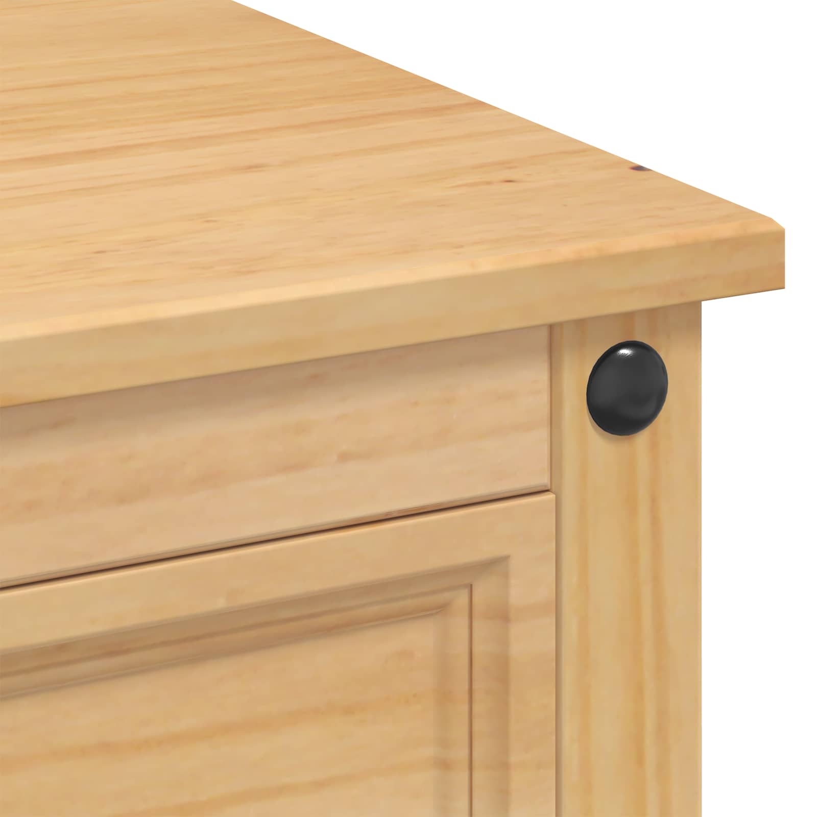 Rangement de cuisine avec tiroir 2 pcs Cire de Miel Pin massif - XIOS