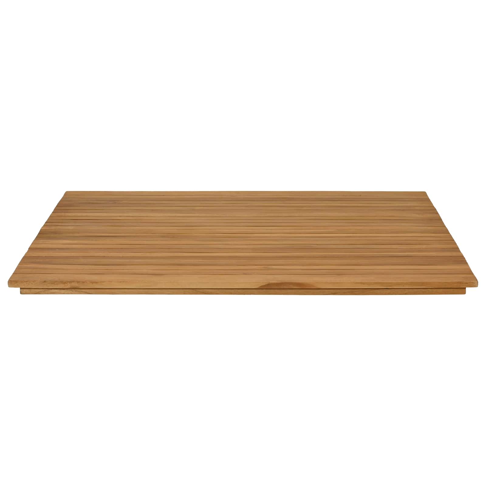 Plateau de table 90 x 90 x 3,5 cm Carré Bois de teck massif - XIOS