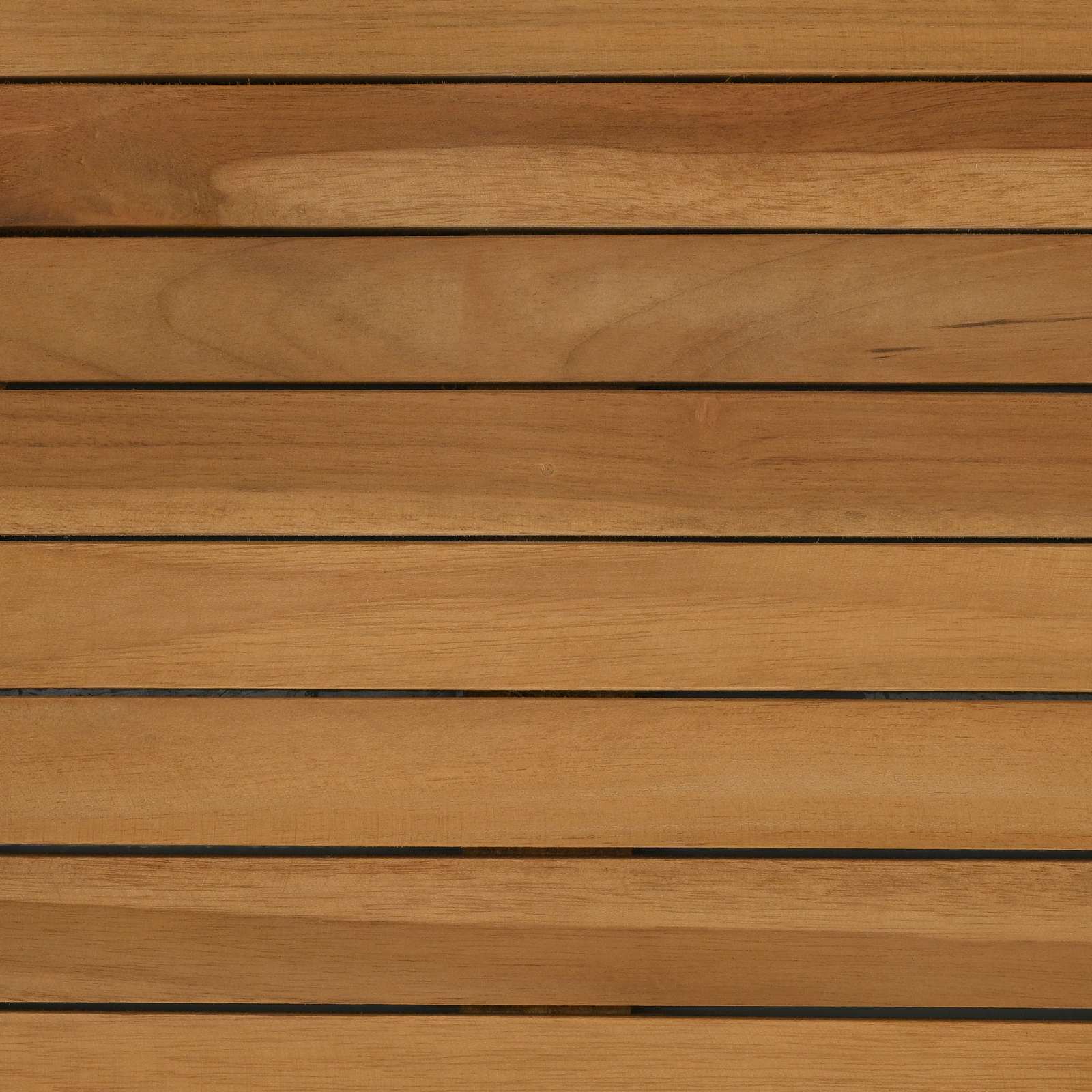 Plateau de table Ø 60 x 3,5 Rond Bois de teck massif Naturel - XIOS