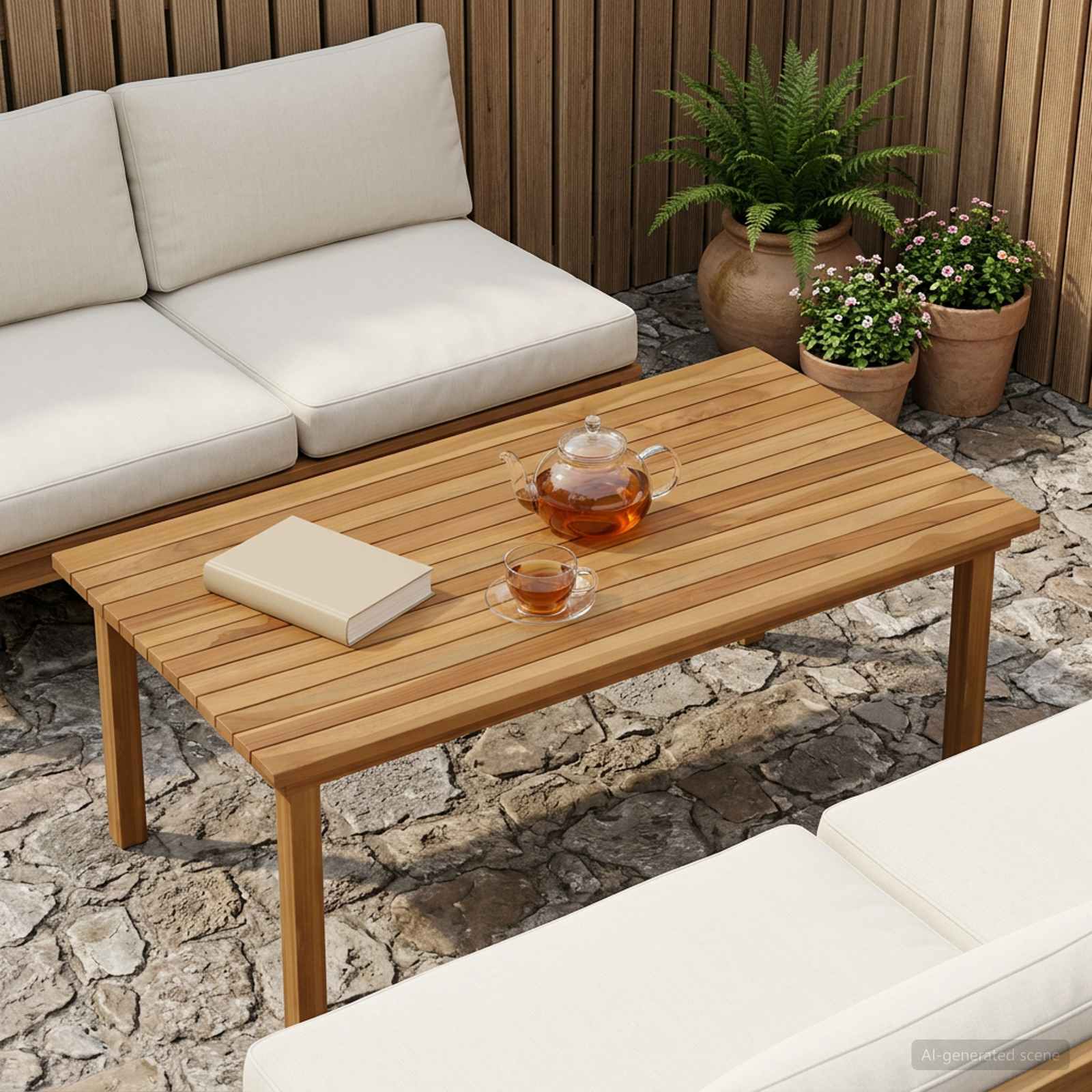 Plateau de table 100 x 50 x 3,5 cm Rectangulaire Naturel - XIOS