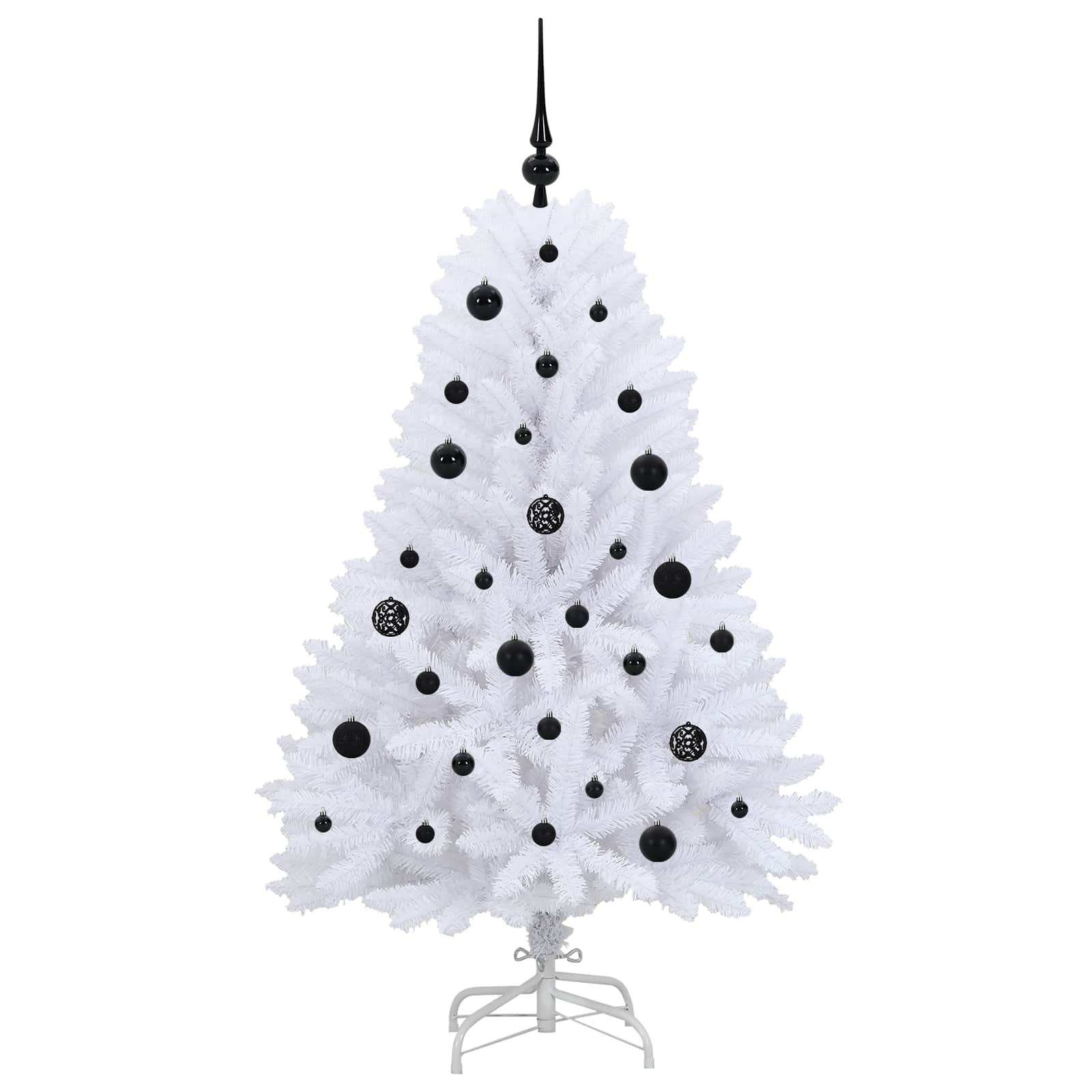 Sapin de Noël Artificiel à Branches Articulées Blanc 150 cm - XIOS