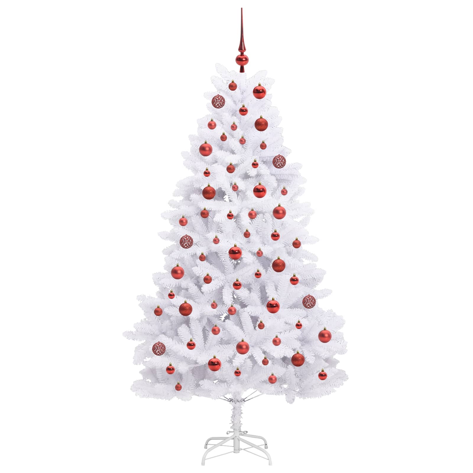 Sapin de Noël Artificiel à Branches Articulées Blanc 180 cm - XIOS