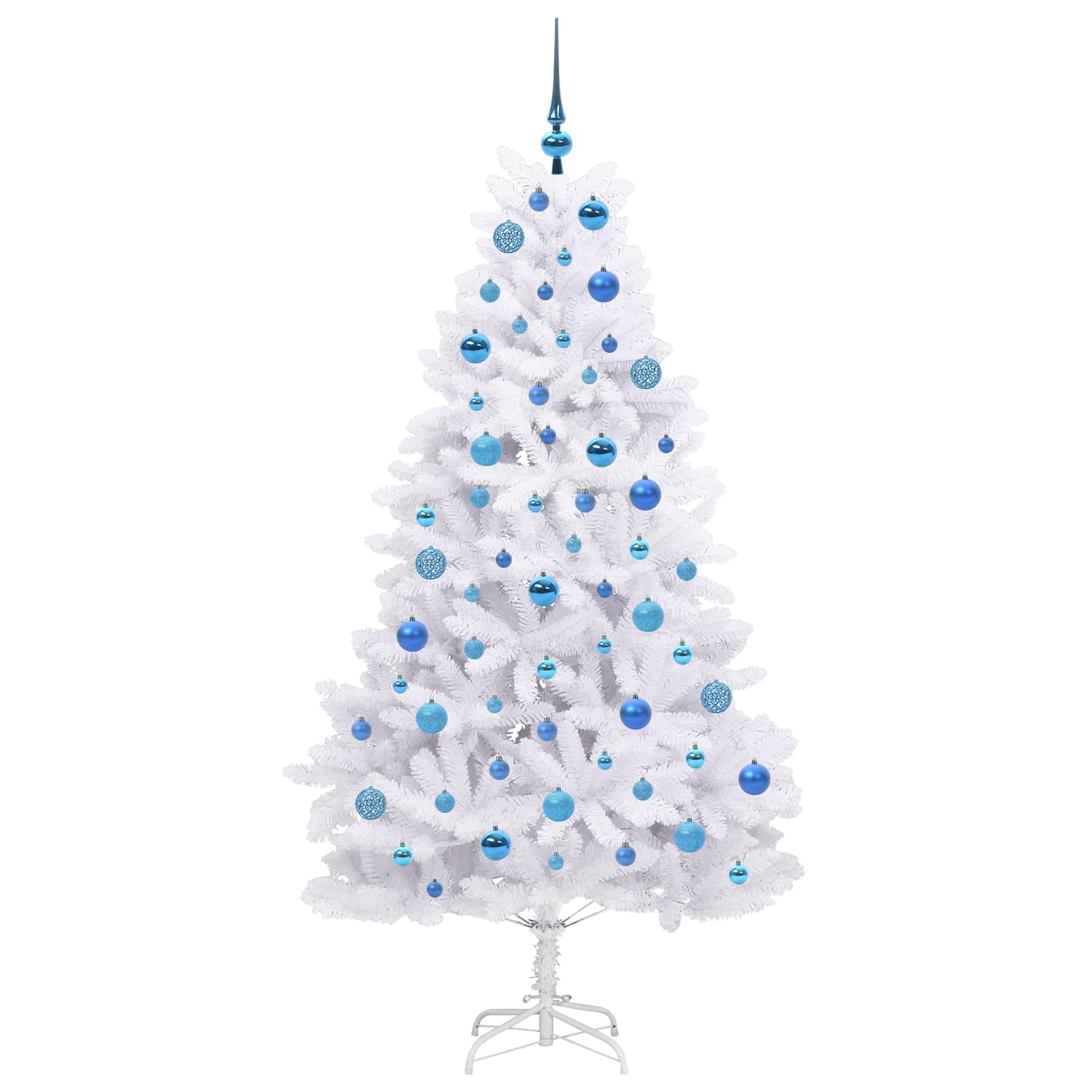 Sapin de Noël Artificiel à Branches Articulées Blanc 180 cm - XIOS