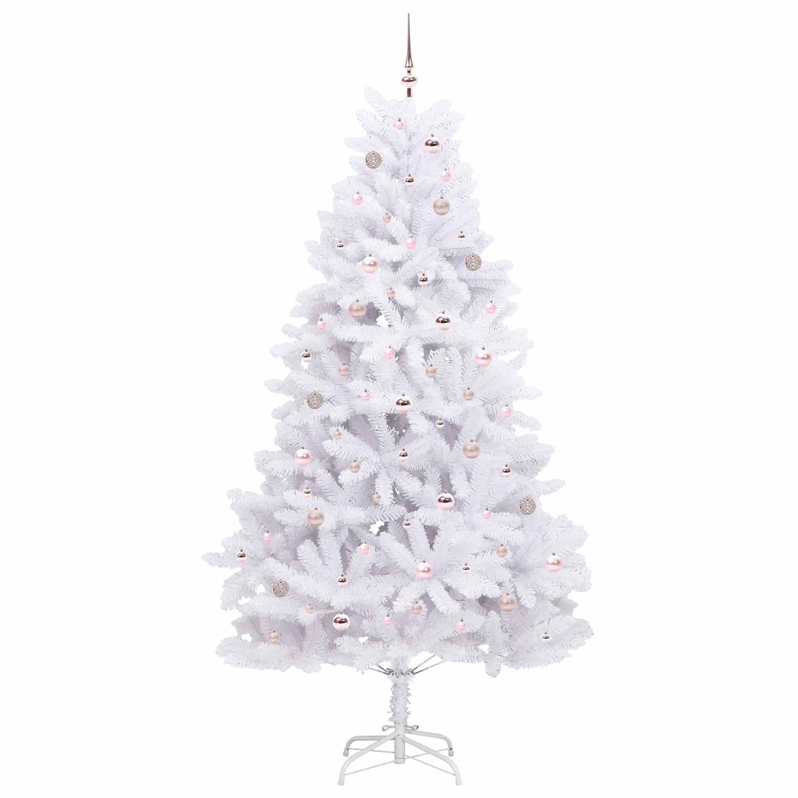 Sapin de Noël Artificiel à Branches Articulées Blanc 240 cm - XIOS