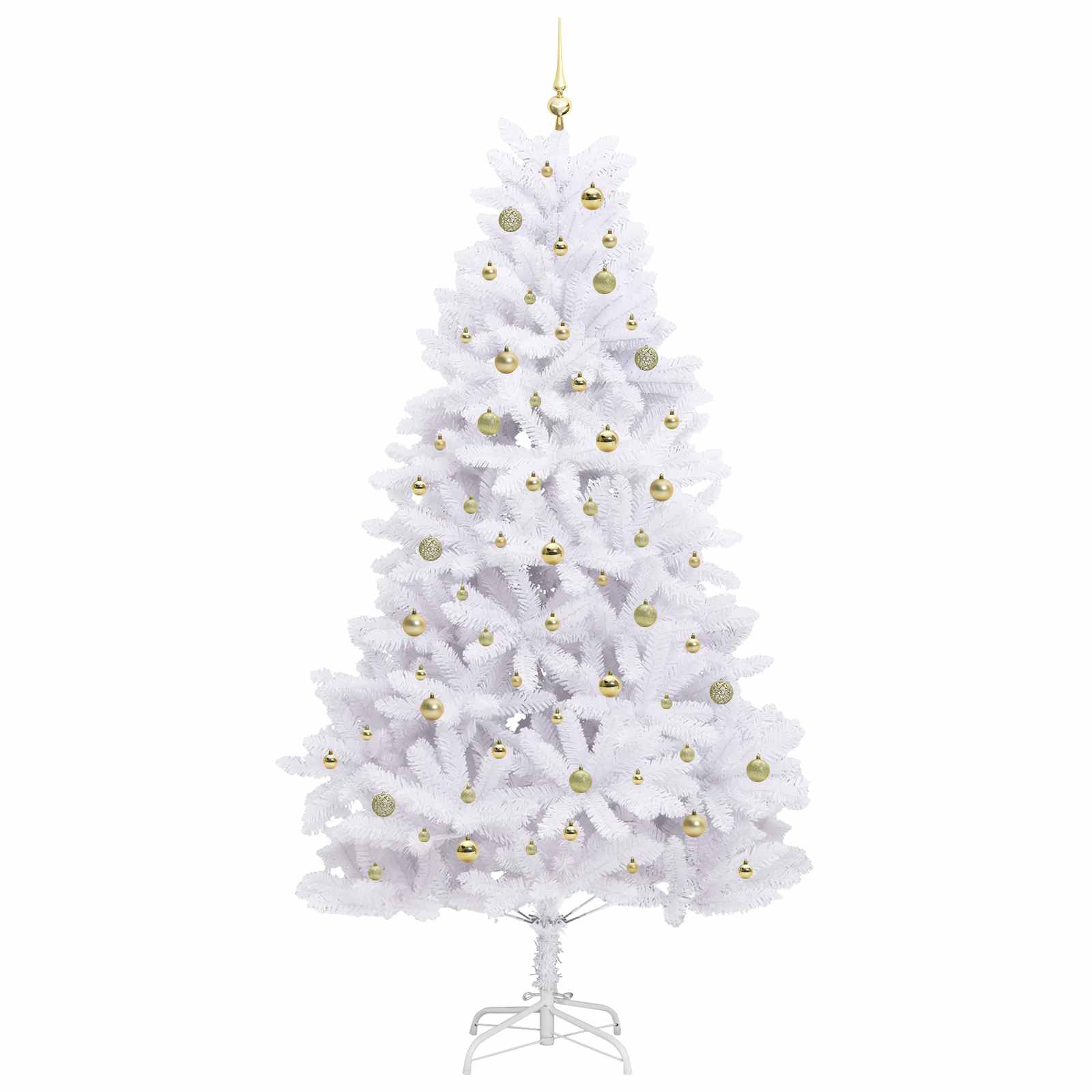 Sapin de Noël Artificiel à Branches Articulées Blanc 240 cm - XIOS