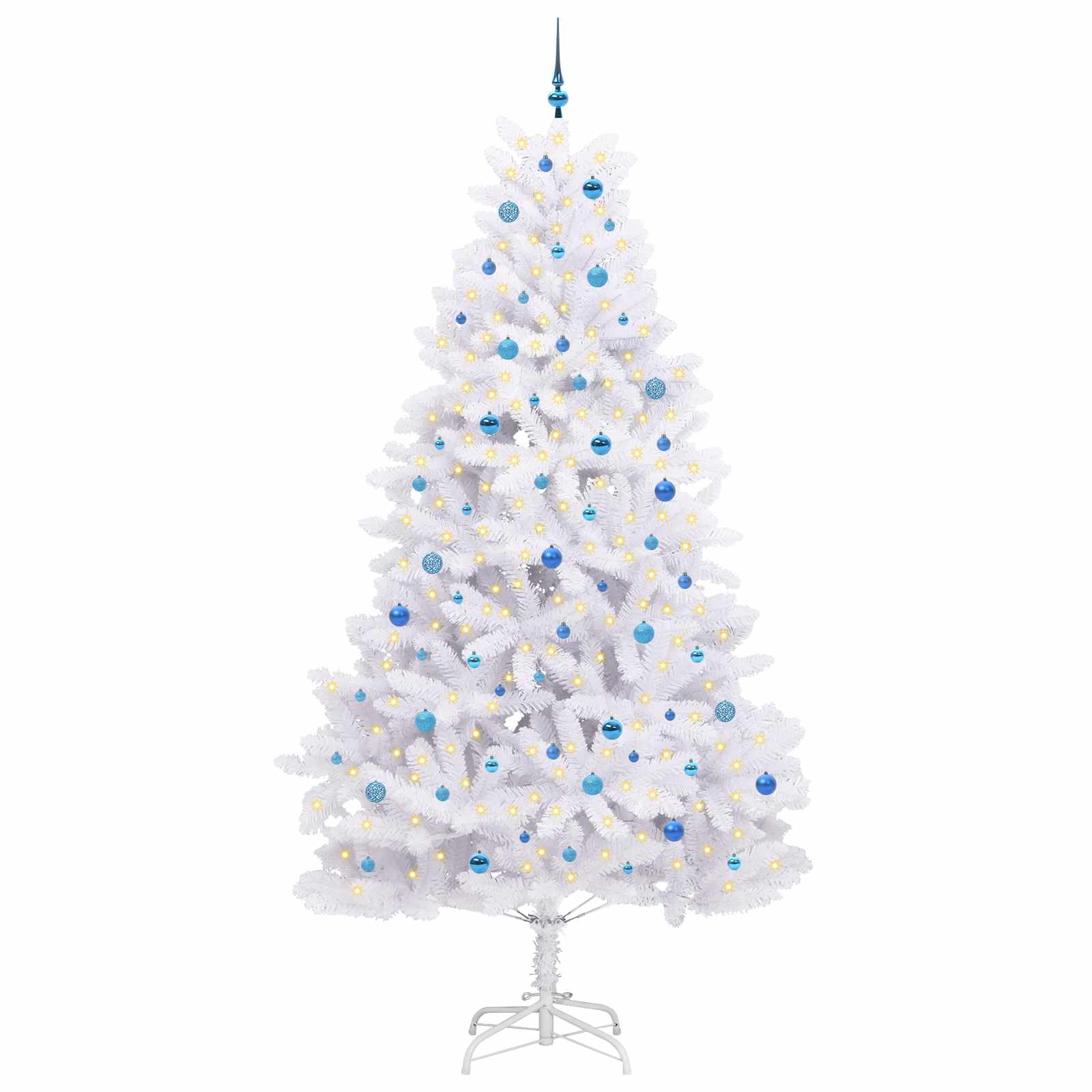 Sapin de Noël Artificiel à Branches Articulées Blanc 270 cm - XIOS