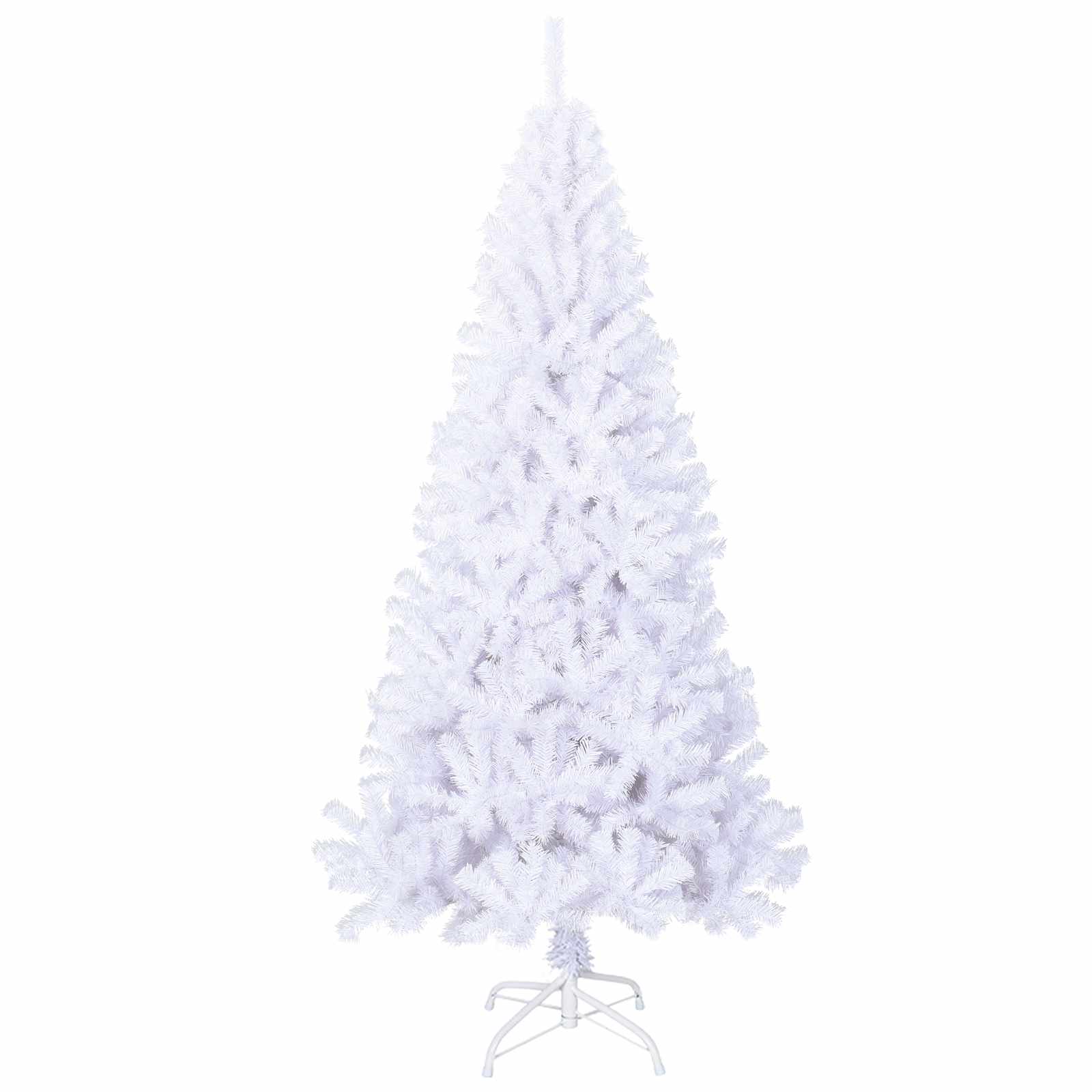 Sapin de Noël artificiel avec 300 LED Blanc 180 cm PVC et Acier - XIOS