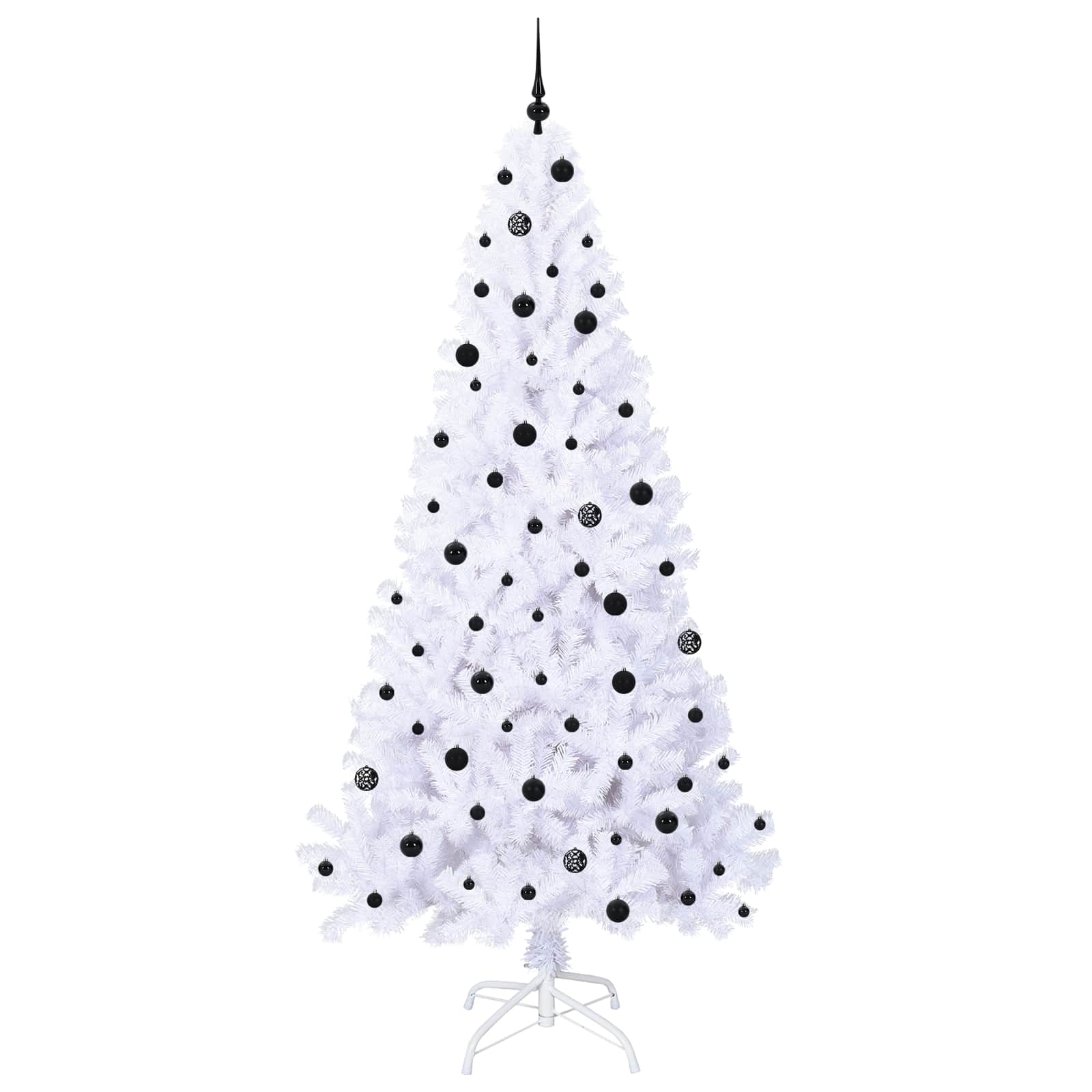 Sapin de Noël artificiel avec 300 LED Blanc 240 cm PVC et Acier - XIOS