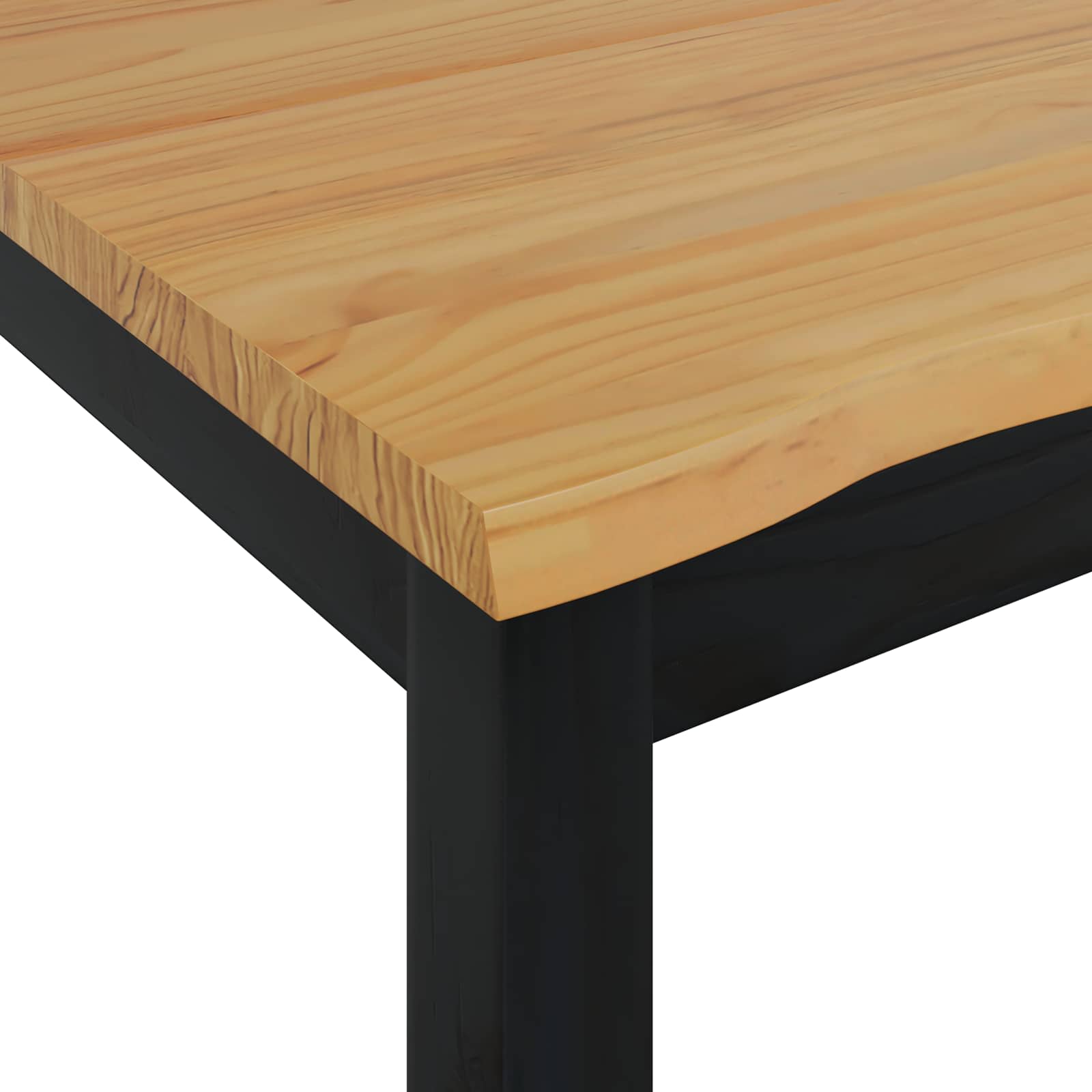 Table de salle à manger / Table de repas EKAI Noir