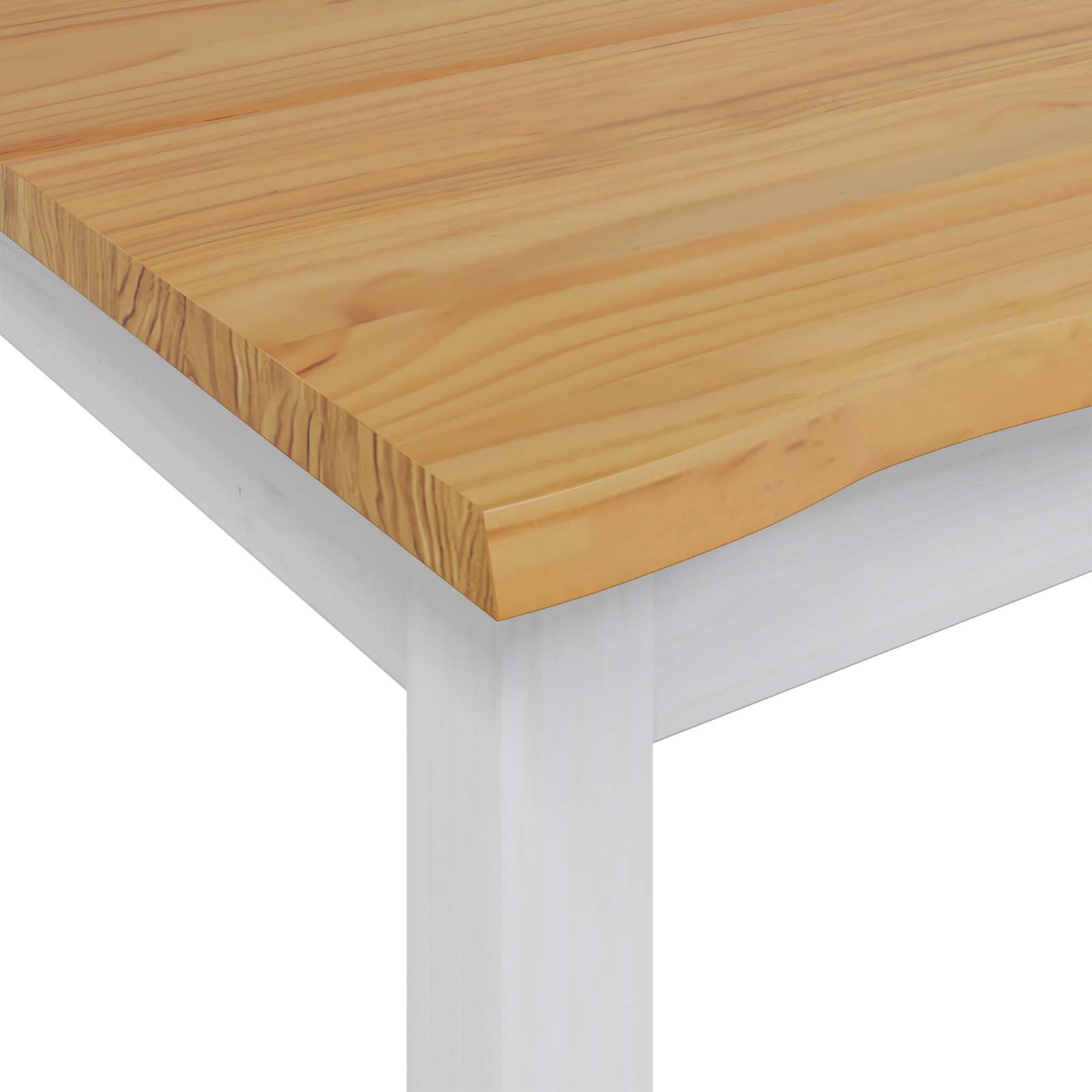 Table de salle à manger / Table de repas EKAI Blanc