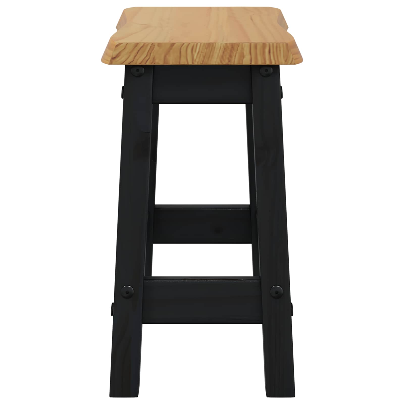 Tabouret de bar EKAI 2 pcs Noir 40 x 29 x 45,5 cm - XIOS