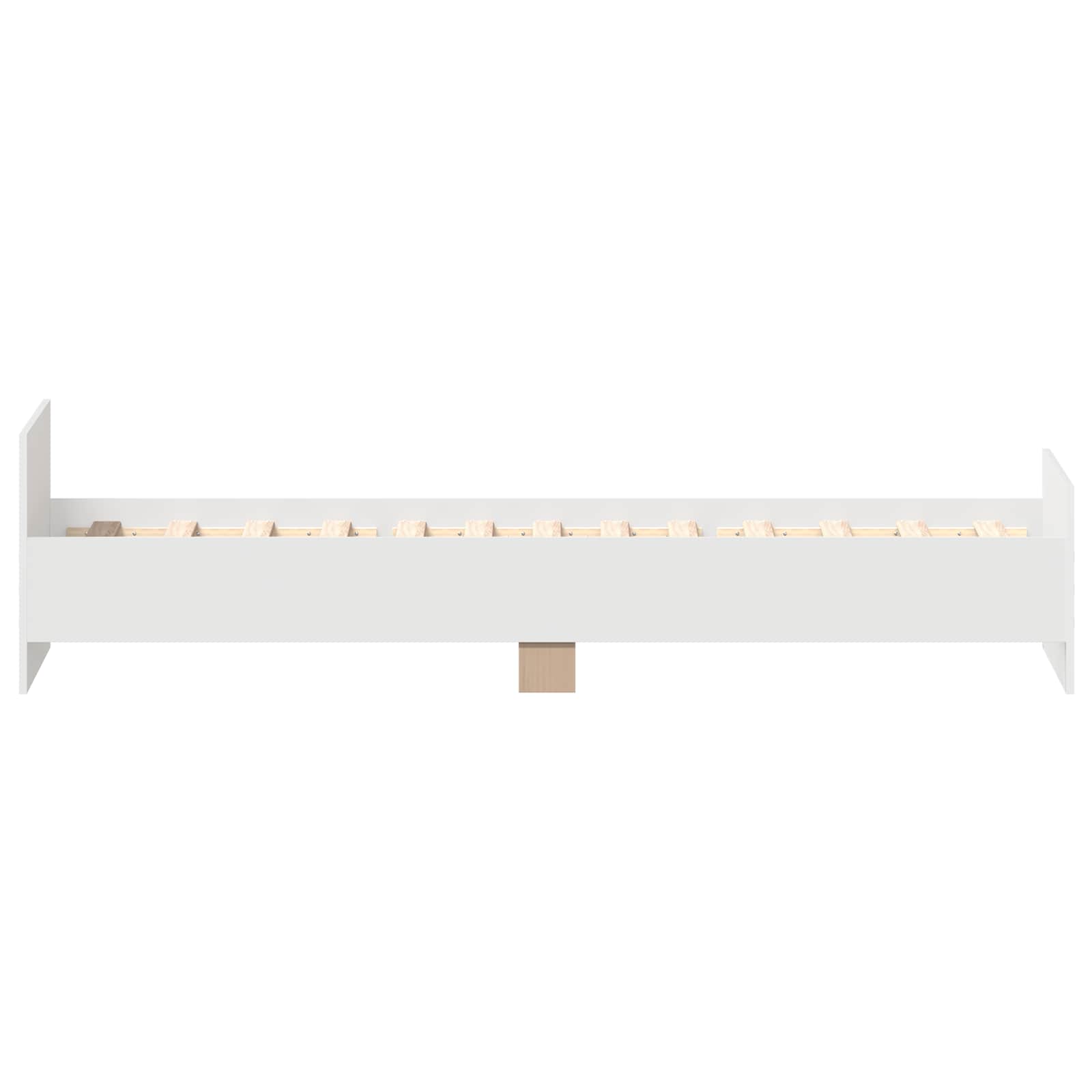 Cadre de lit avec tête de lit Blanc 80 x 200 cm - XIOS