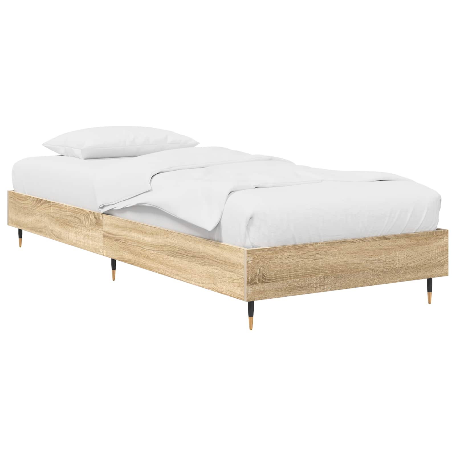 Cadre de lit Chêne Sonoma 80 x 200 cm Bois d'ingénierie - XIOS