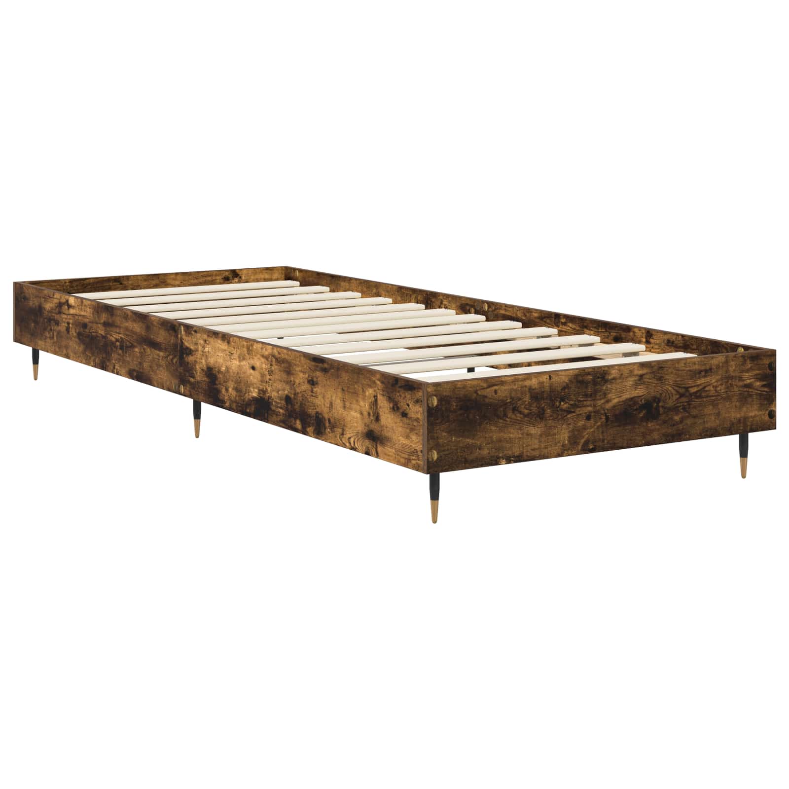 Cadre de lit Chêne fumé 80 x 200 cm Bois d'ingénierie - XIOS