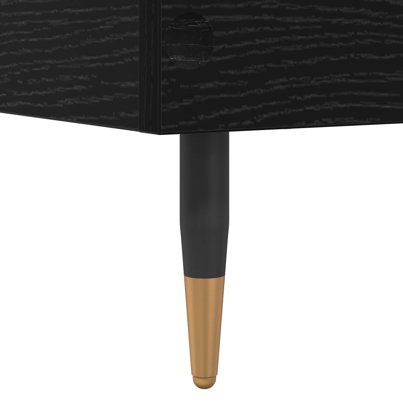 Cadre de lit Chêne noir 80 x 200 cm Bois d'ingénierie - XIOS