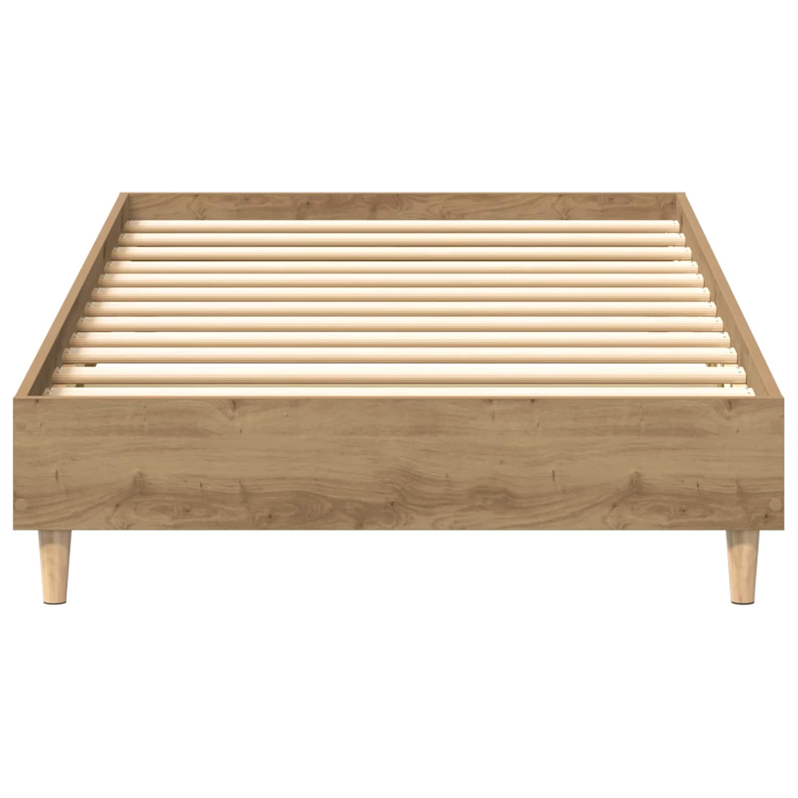 Cadre de lit Chêne artisanal 80 x 200 cm Bois d'ingénierie - XIOS