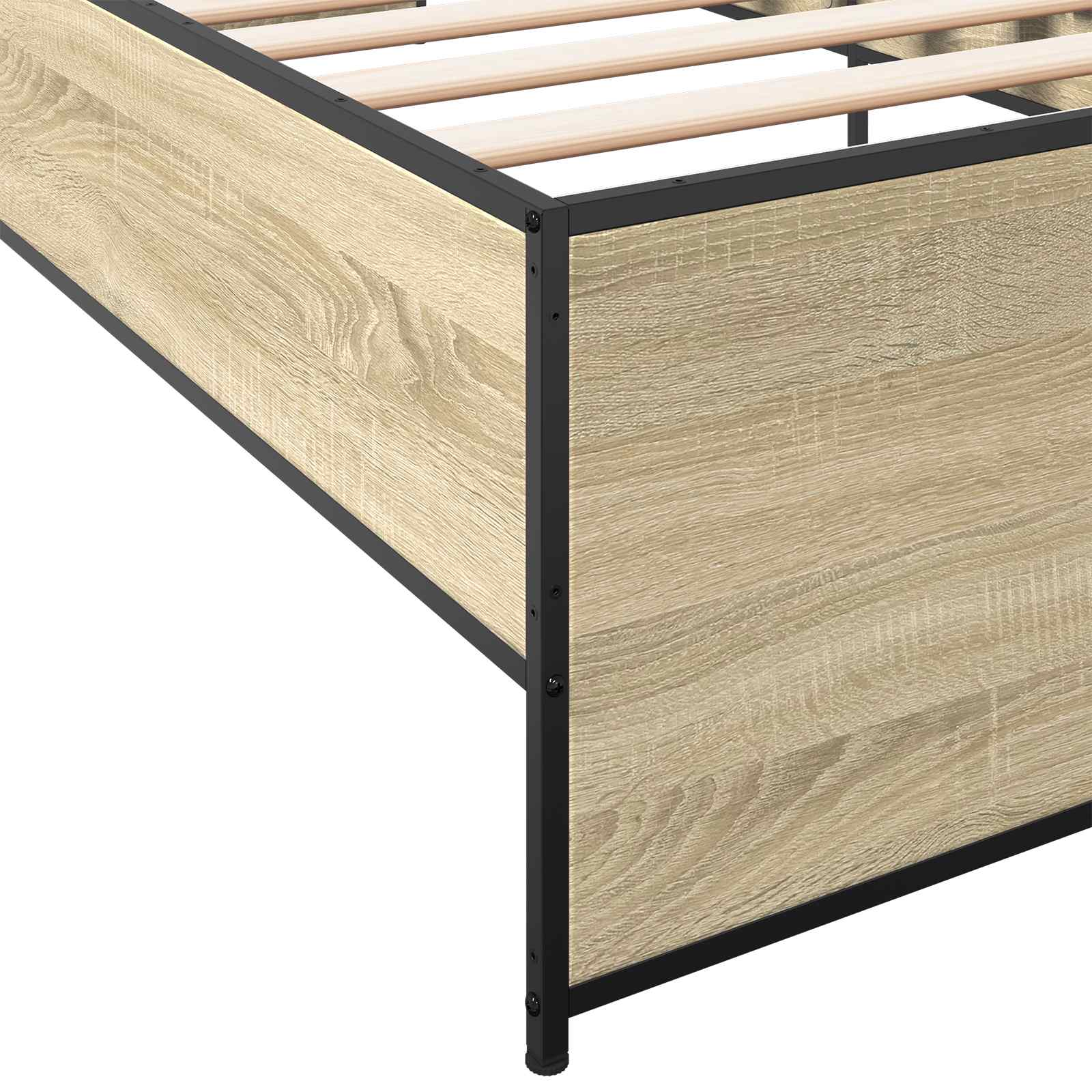 Cadre de lit Chêne Sonoma 80 x 200 cm Bois d'ingénierie - XIOS