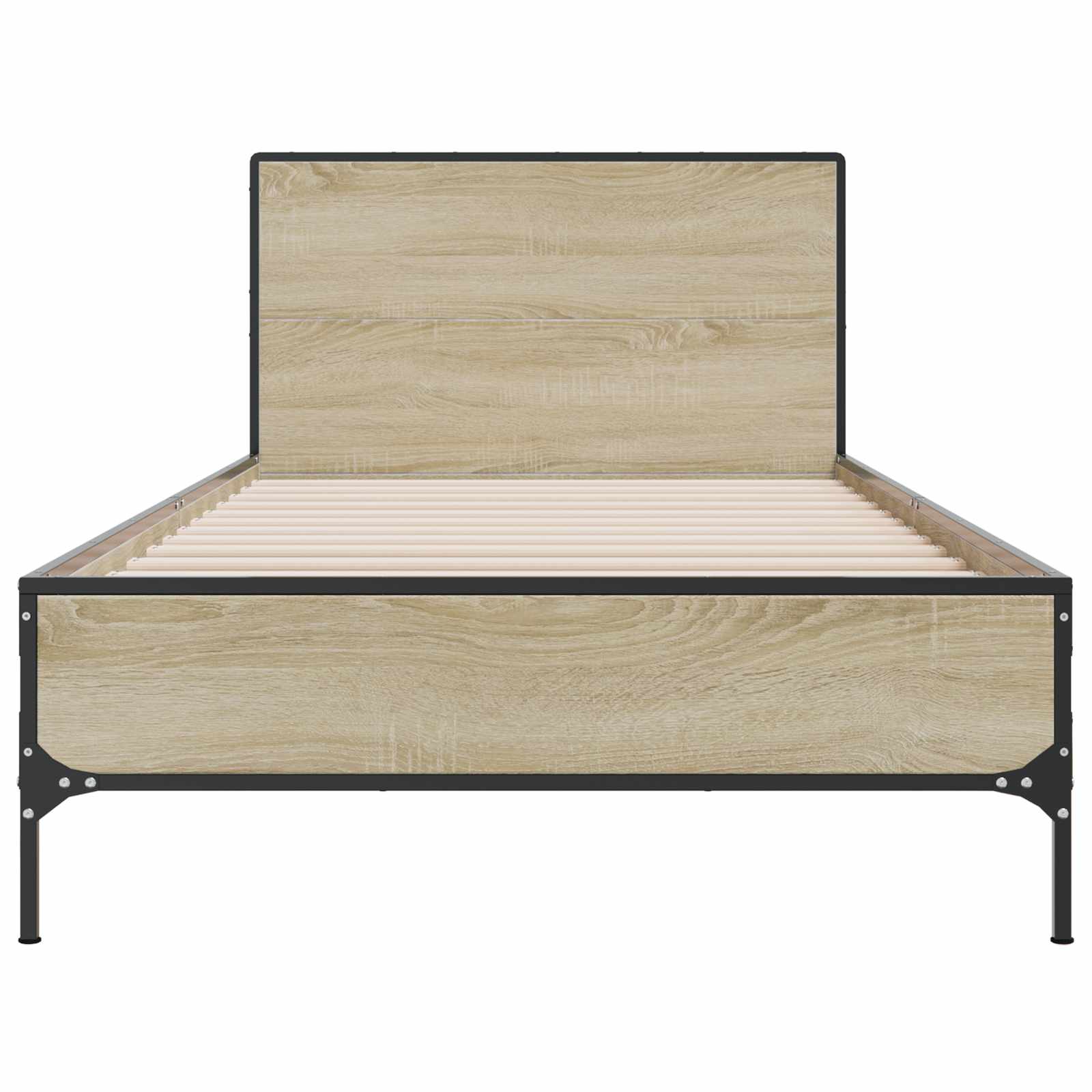 Cadre de lit avec tête de lit Chêne Sonoma 80 x 200 cm - XIOS