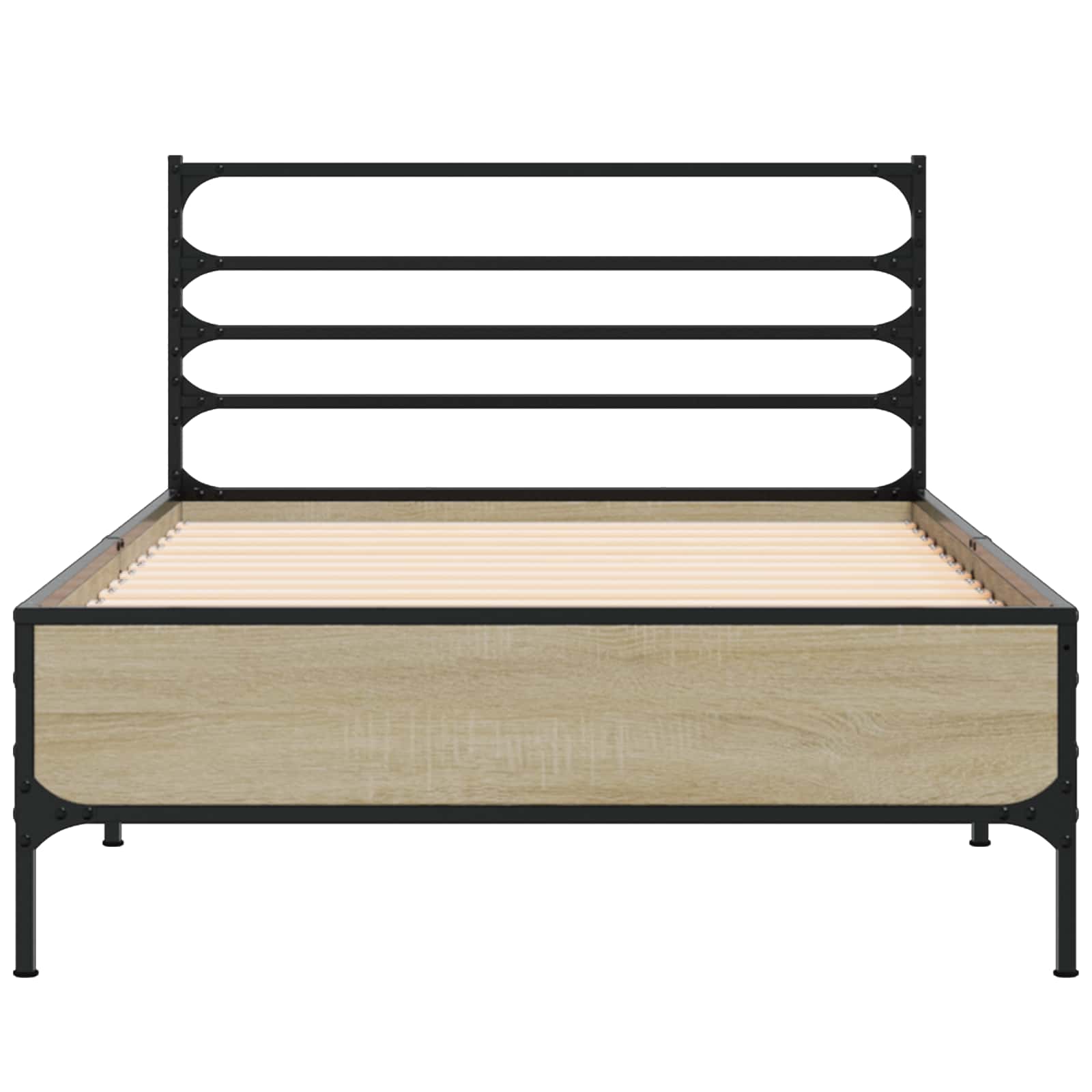 Cadre de lit Chêne Sonoma 80 x 200 cm Bois d'ingénierie - XIOS