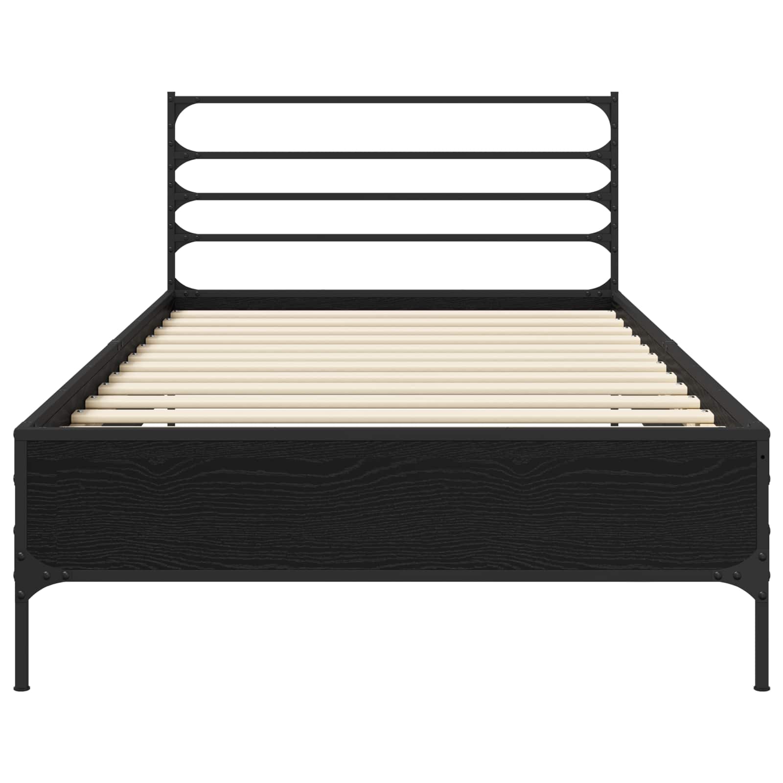 Cadre de lit Chêne noir 80 x 200 cm Bois d'ingénierie - XIOS