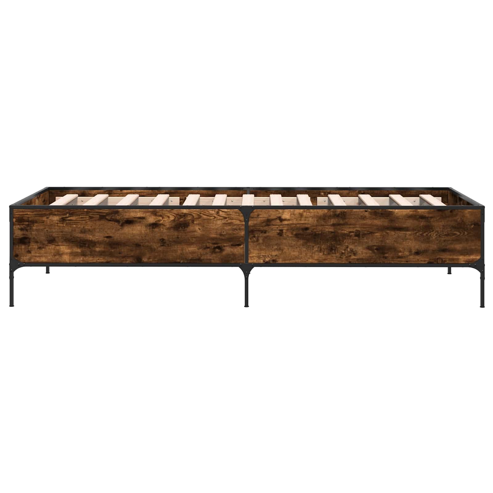 Cadre de lit Chêne Fumé 80 x 200 cm Bois d'ingénierie - XIOS