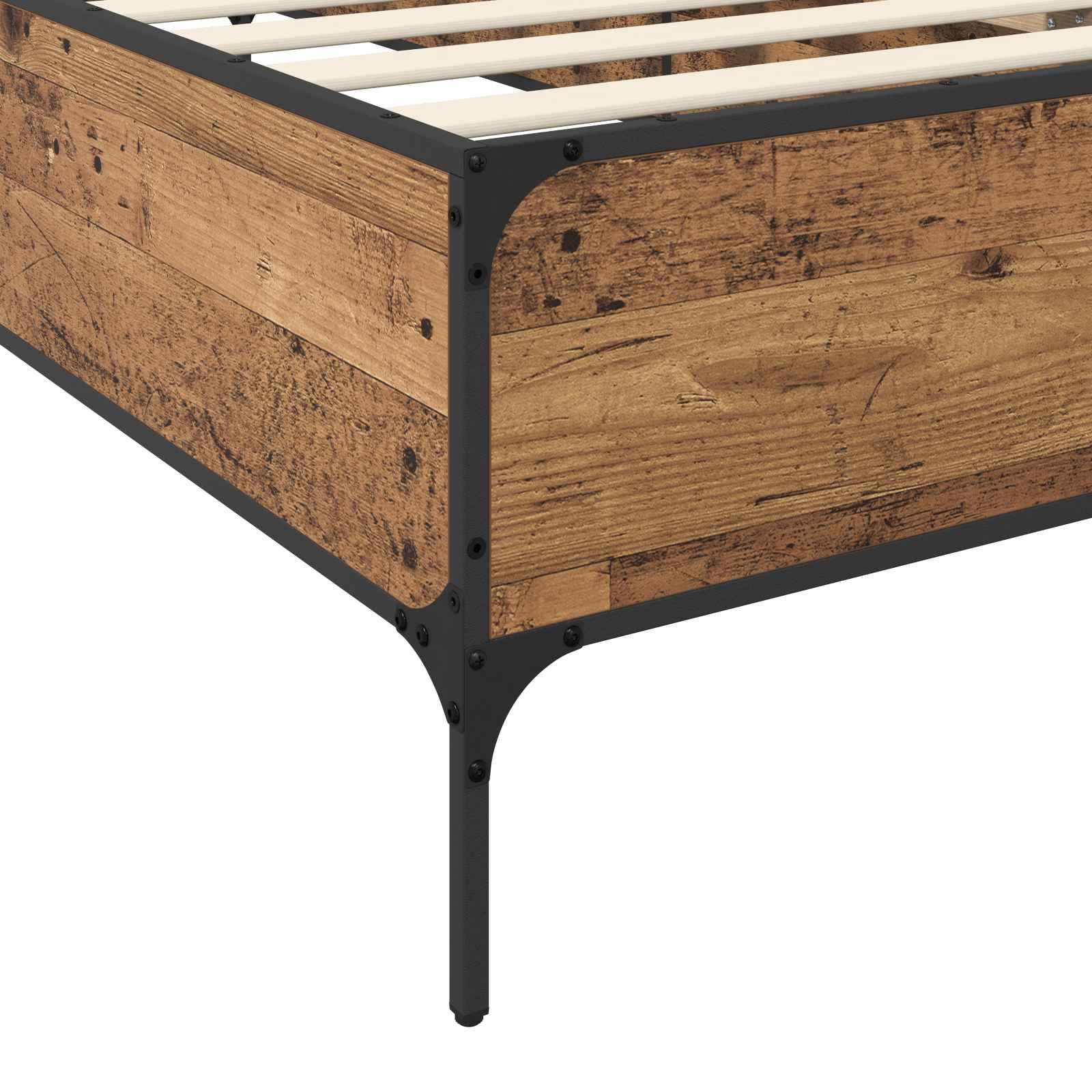 Cadre de lit Bois ancien 80 x 200 cm Bois d'ingénierie - XIOS