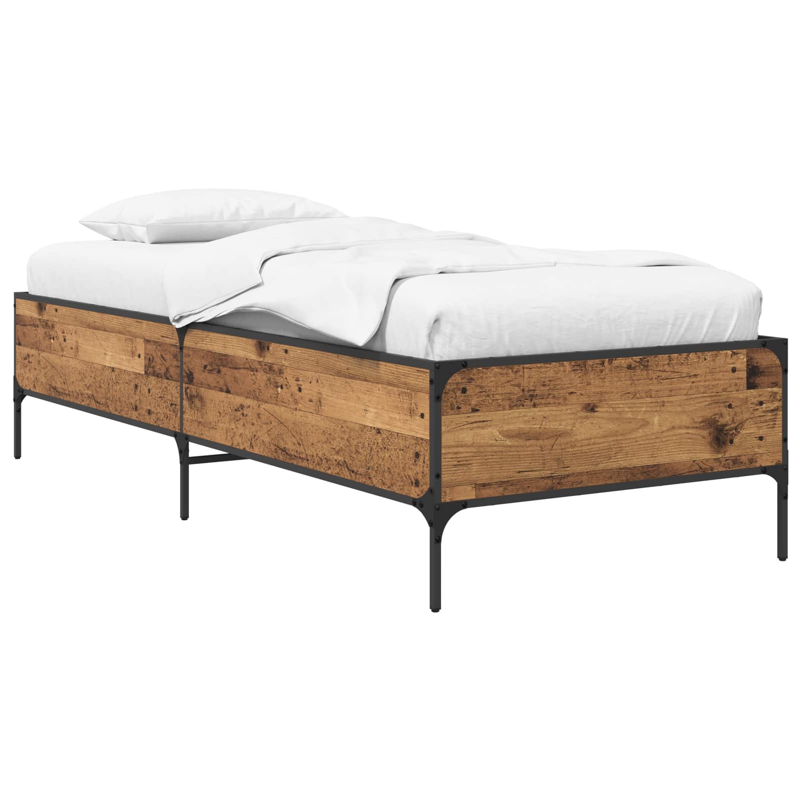 Cadre de lit Bois ancien 80 x 200 cm Bois d'ingénierie - XIOS