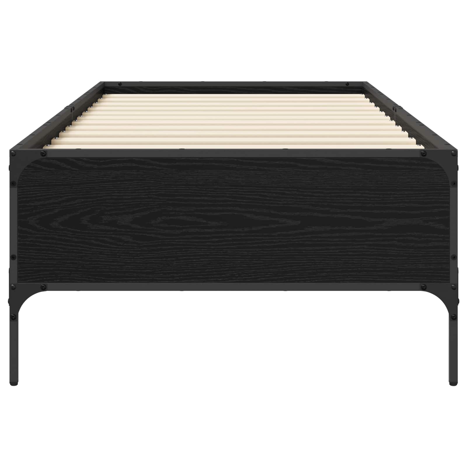 Cadre de lit Chêne noir 80 x 200 cm Bois d'ingénierie - XIOS