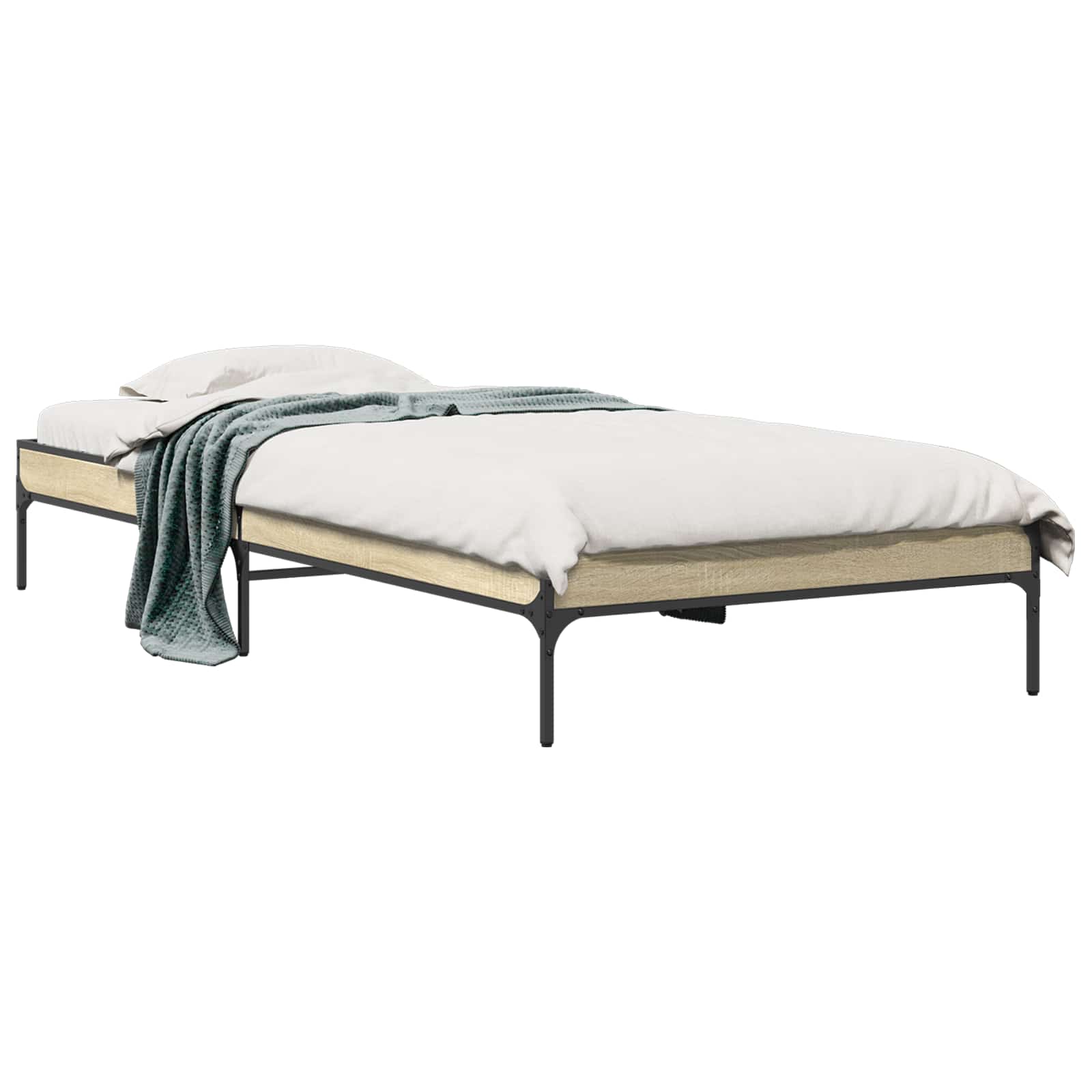Cadre de lit Chêne Sonoma 80 x 200 cm Bois d'ingénierie - XIOS