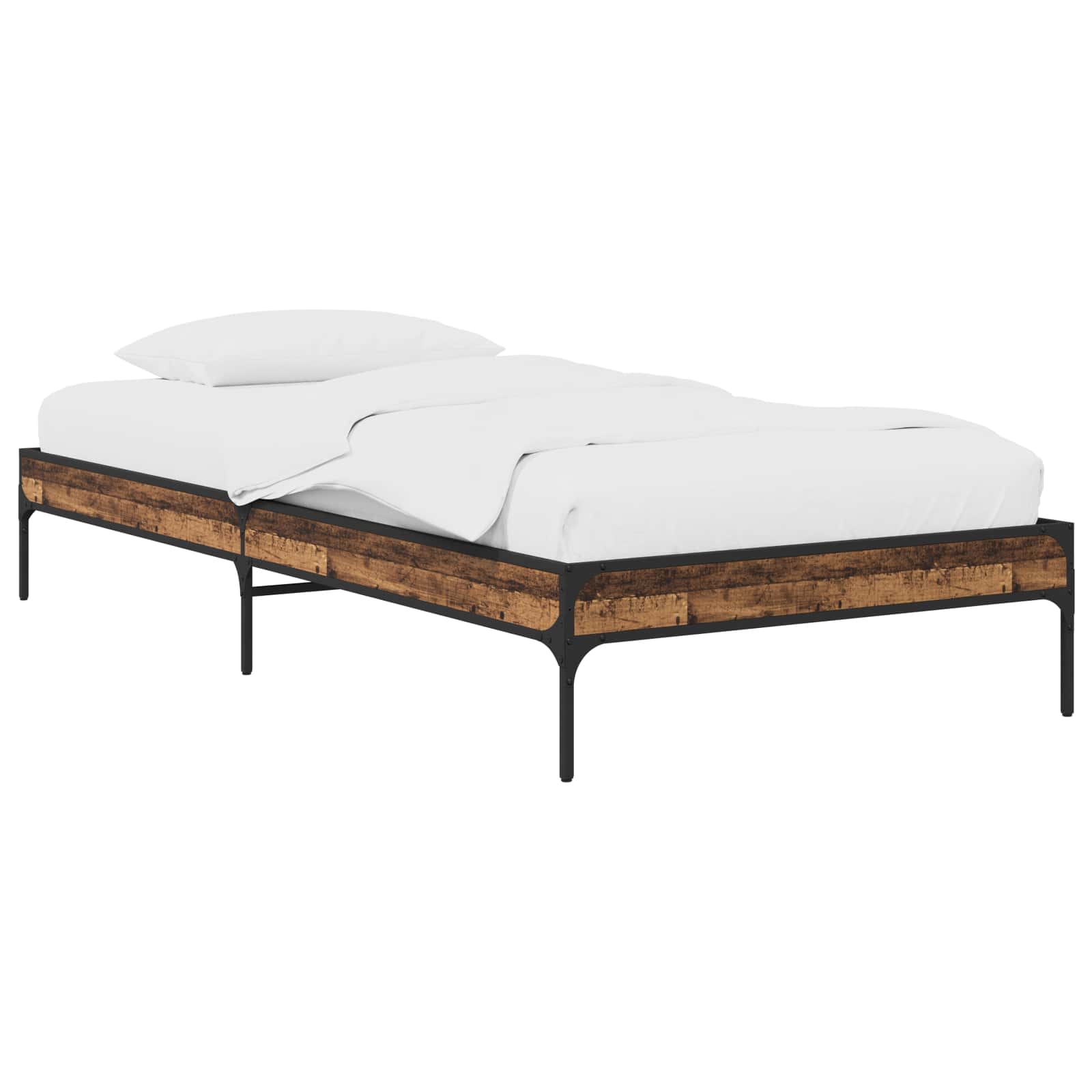 Cadre de lit Bois ancien 80 x 200 cm Bois d'ingénierie - XIOS
