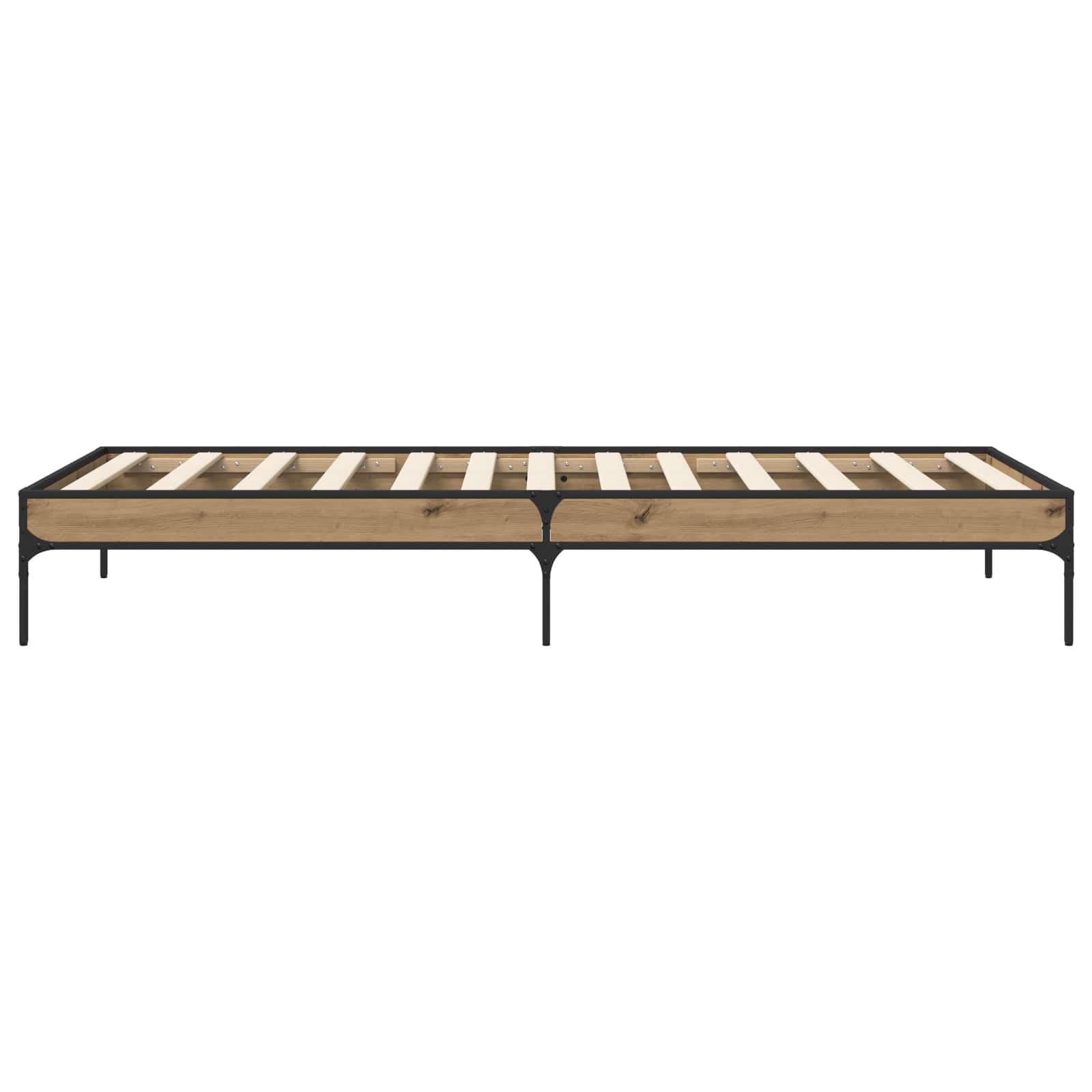 Cadre de lit Chêne artisanal 80 x 200 cm Bois d'ingénierie - XIOS