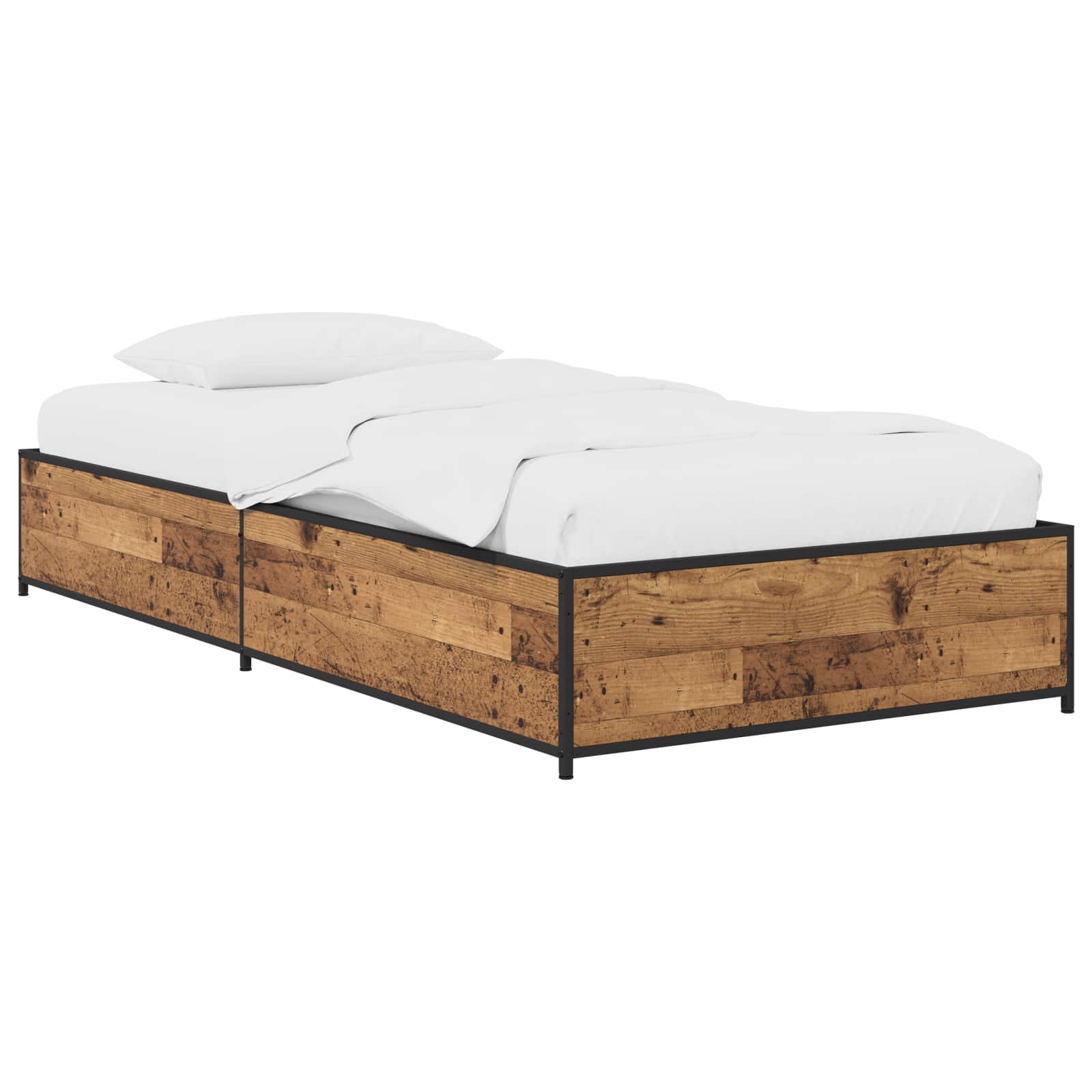 Cadre de lit Bois ancien 80 x 200 cm Bois d'ingénierie - XIOS