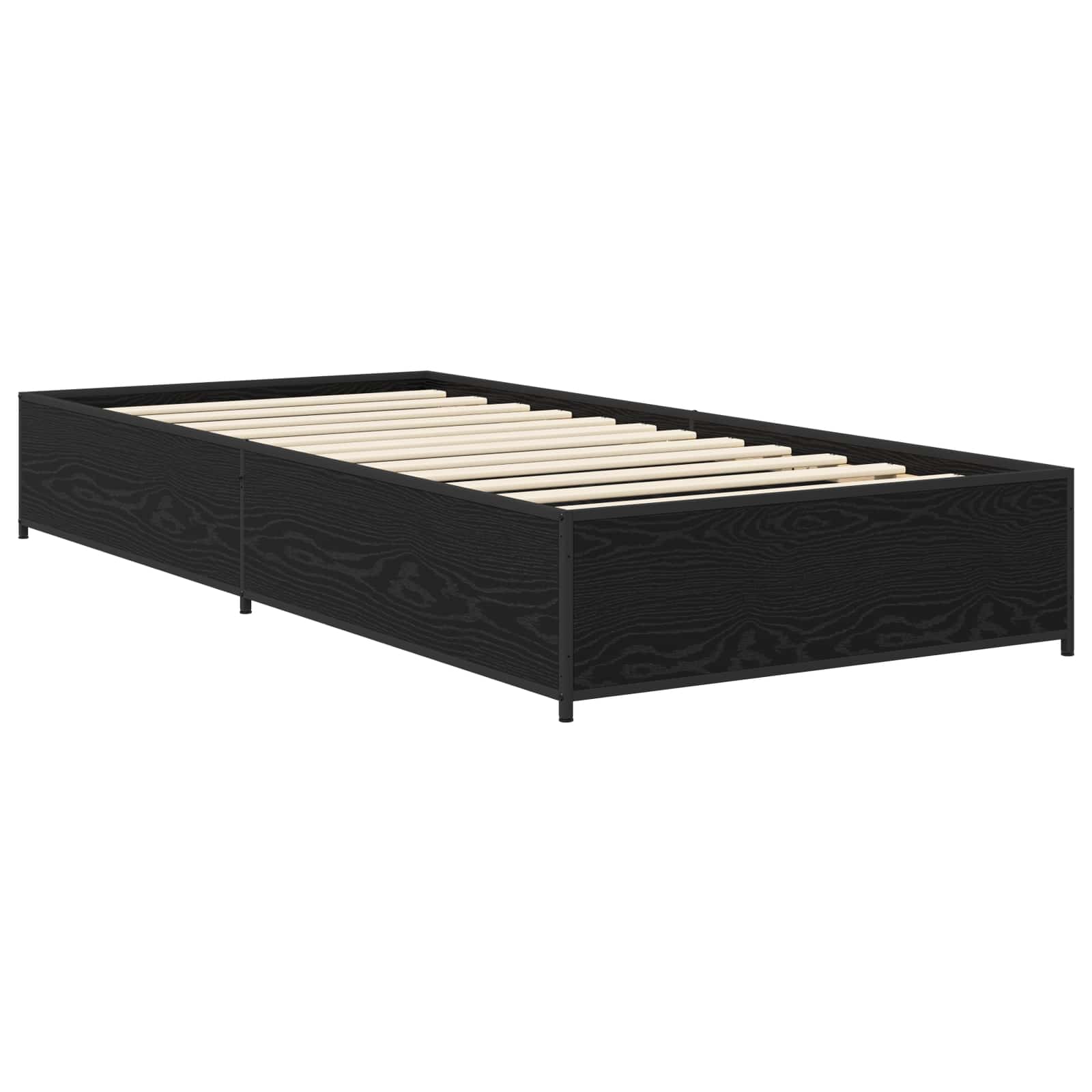 Cadre de lit Chêne noir 80 x 200 cm Bois d'ingénierie - XIOS