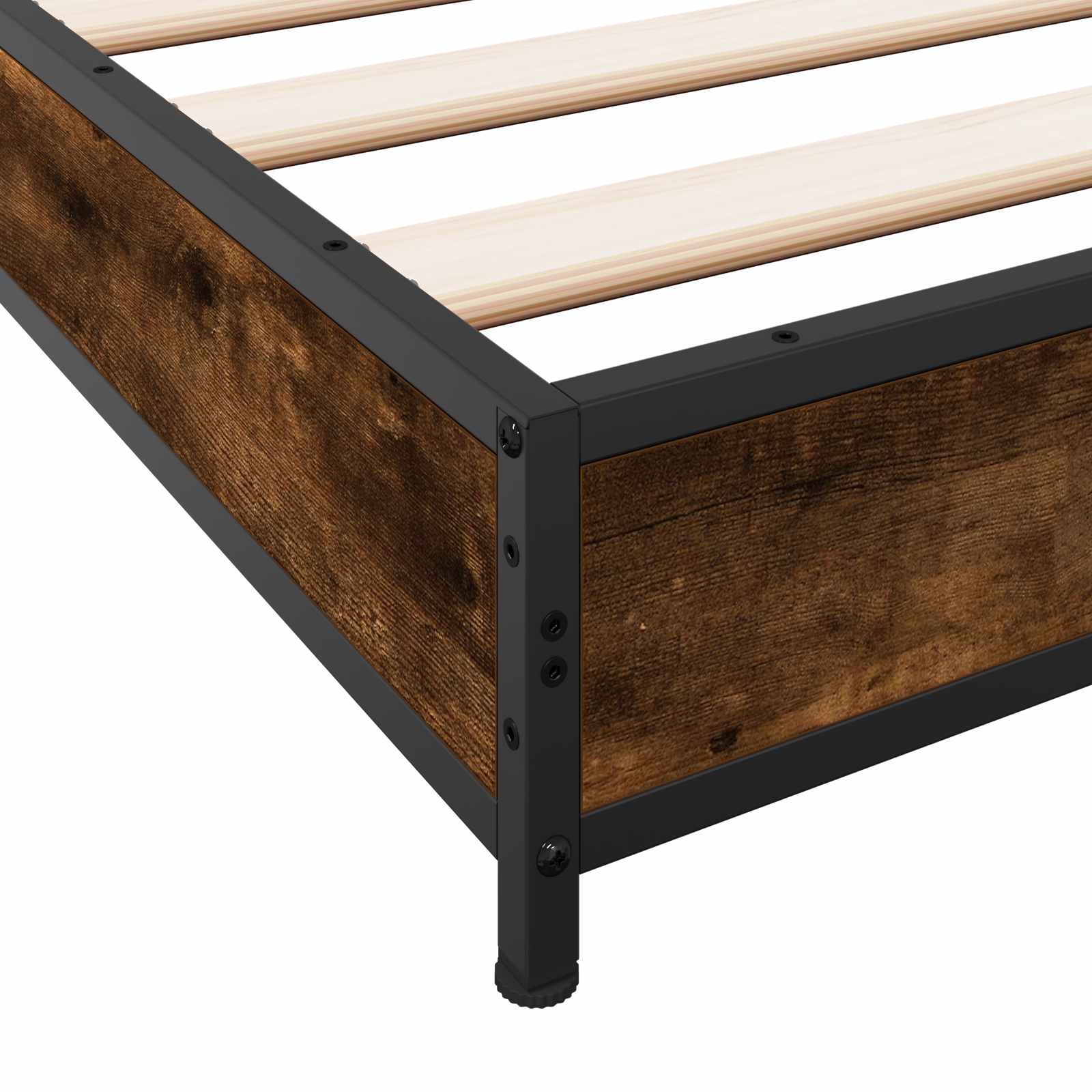 Cadre de lit Chêne fumé 80 x 200 cm Bois d'ingénierie - XIOS