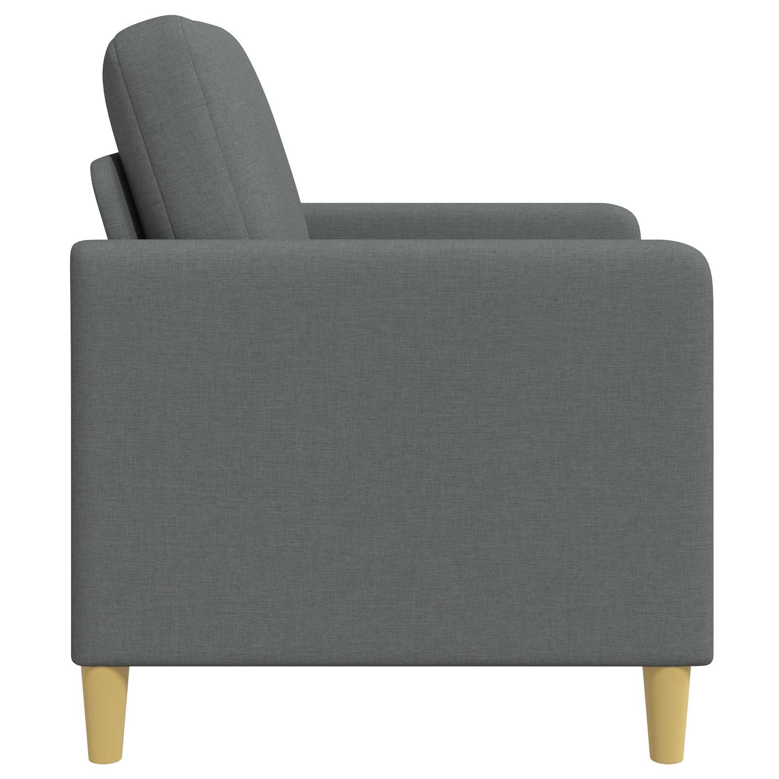 Sofa avec rangement Gris foncé 72 x 78 x 87 cm Polyester - XIOS
