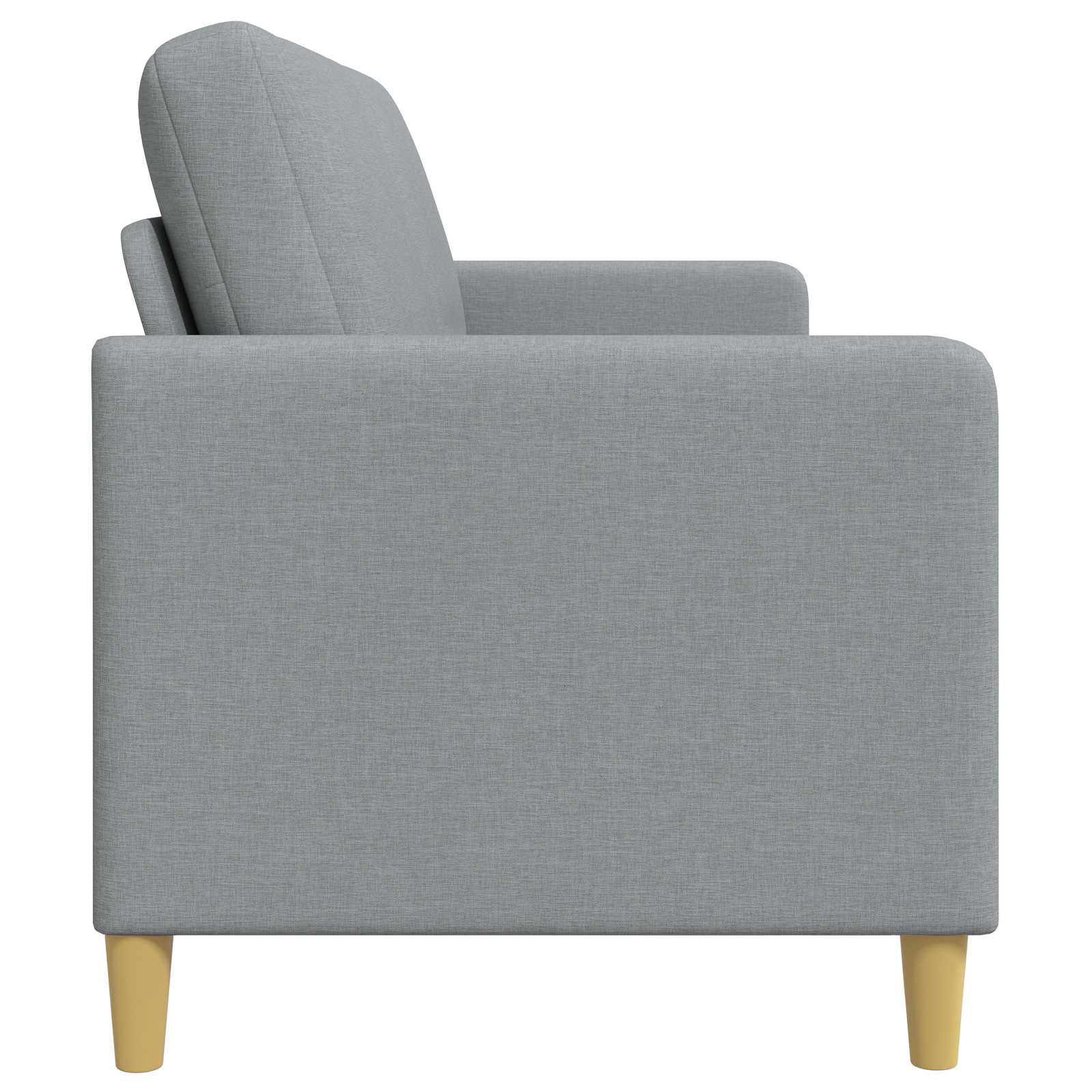 Sofa avec rangement Gris clair 152 x 78 x 87 cm Polyester
