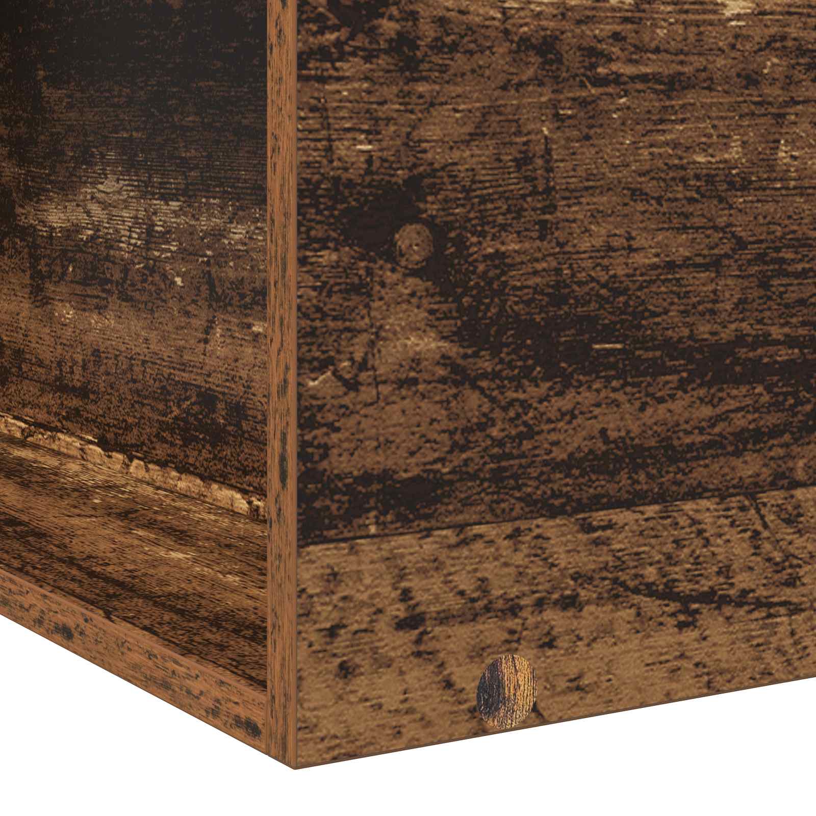 Cadre de lit avec rangement Bois ancien 80 x 200 cm