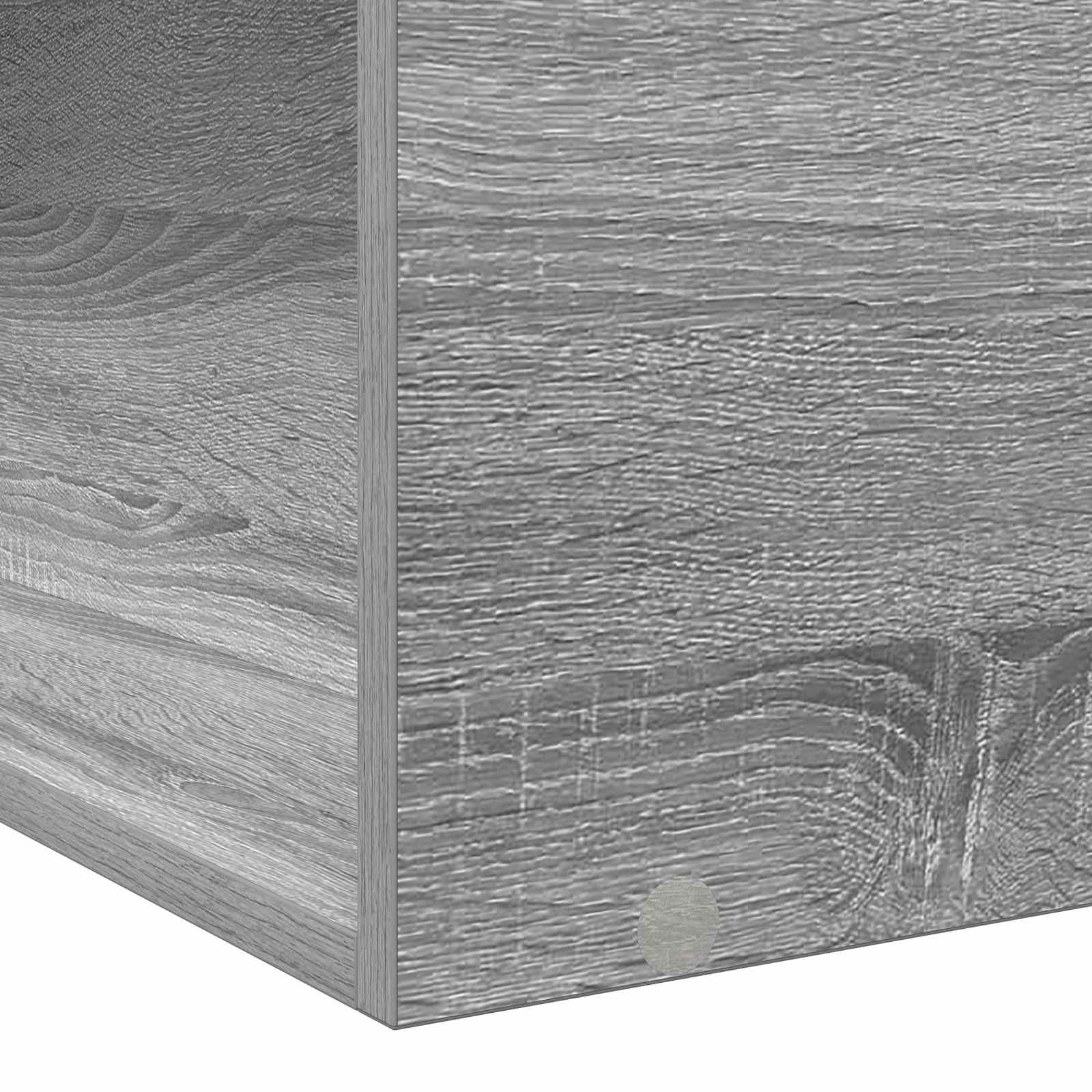 Cadre de lit avec rangement Sonoma gris 80 x 200 cm