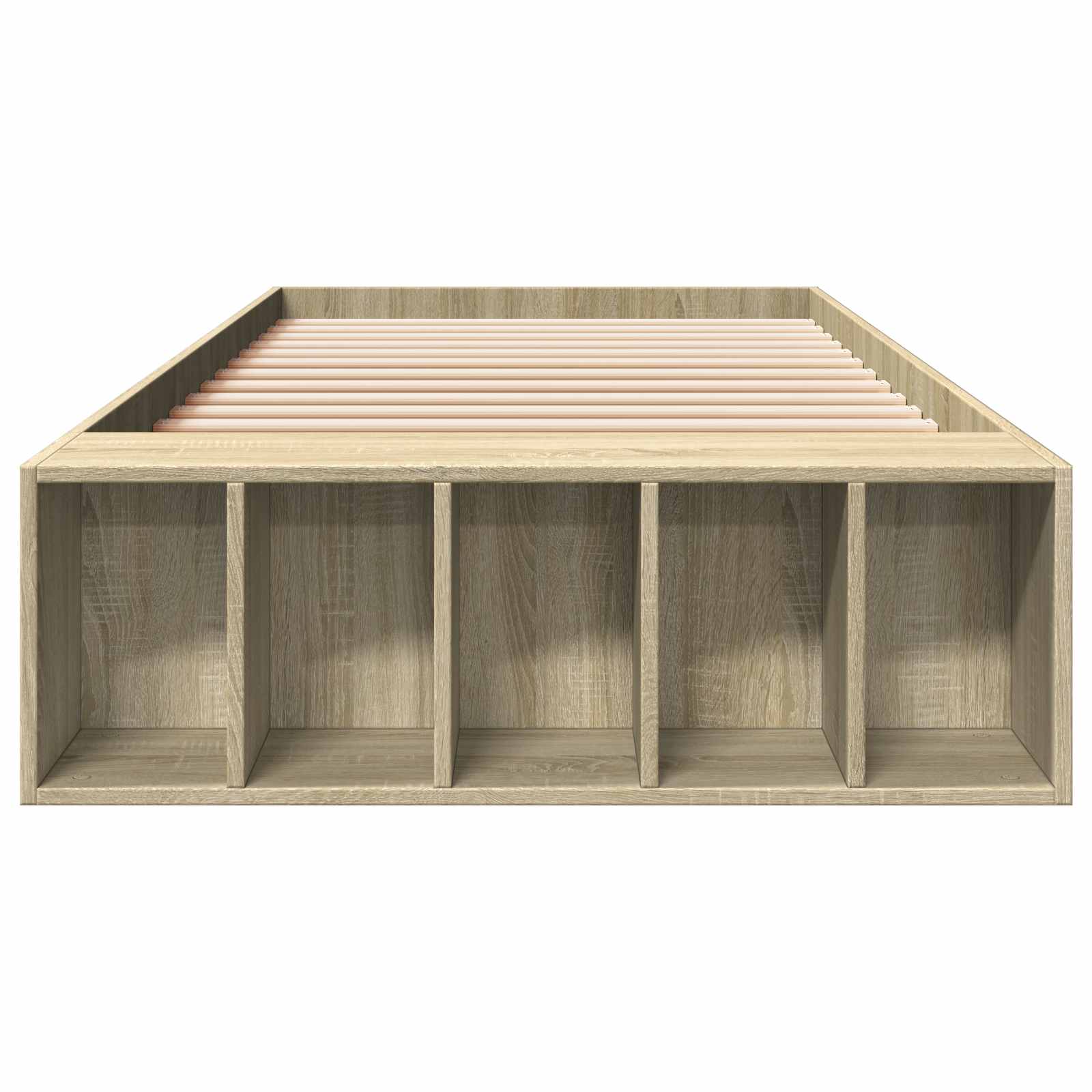 Cadre de lit avec rangement Chêne Sonoma 80 x 200 cm