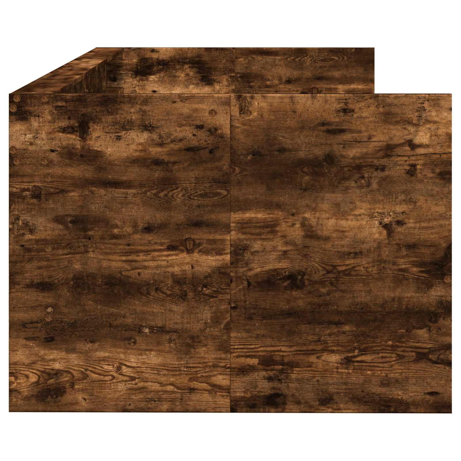Lit d'appoint avec tiroir Chêne fumé Bois d'ingénierie