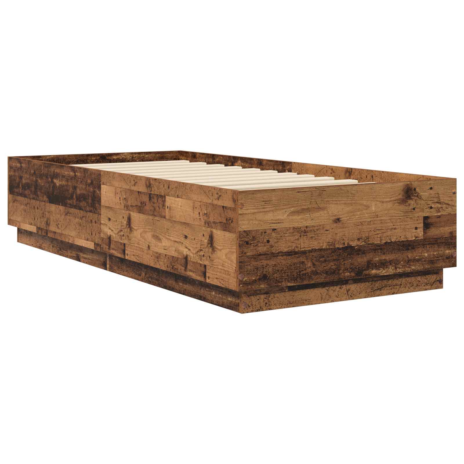Cadre de lit Bois ancien 80 x 200 cm Bois d'ingénierie