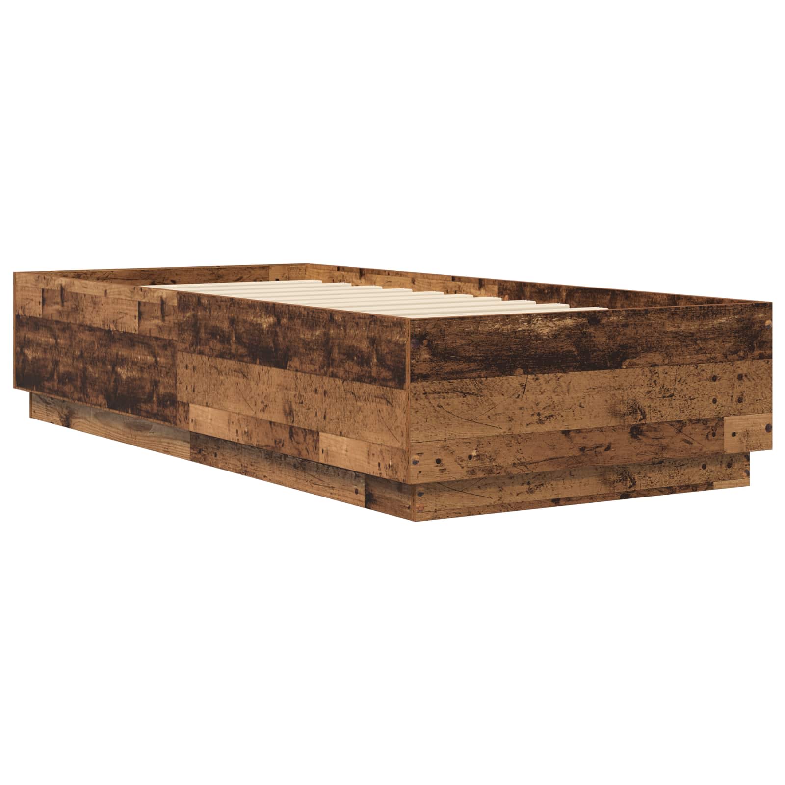 Cadre de lit Bois ancien 80 x 200 cm Bois d'ingénierie