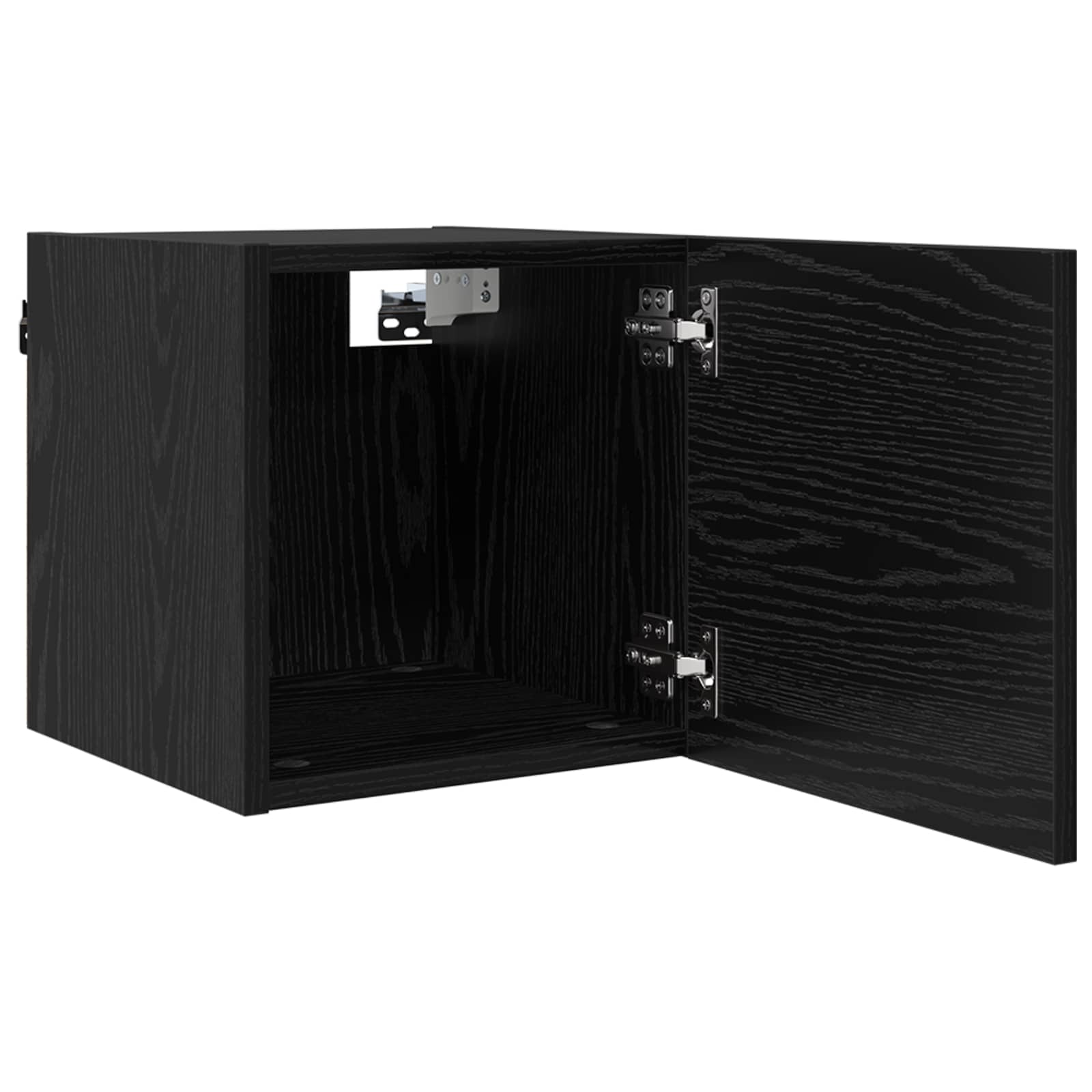 Meuble TV mural 4 pcs Chêne noir 30,5 x 30 x 30 cm - XIOS