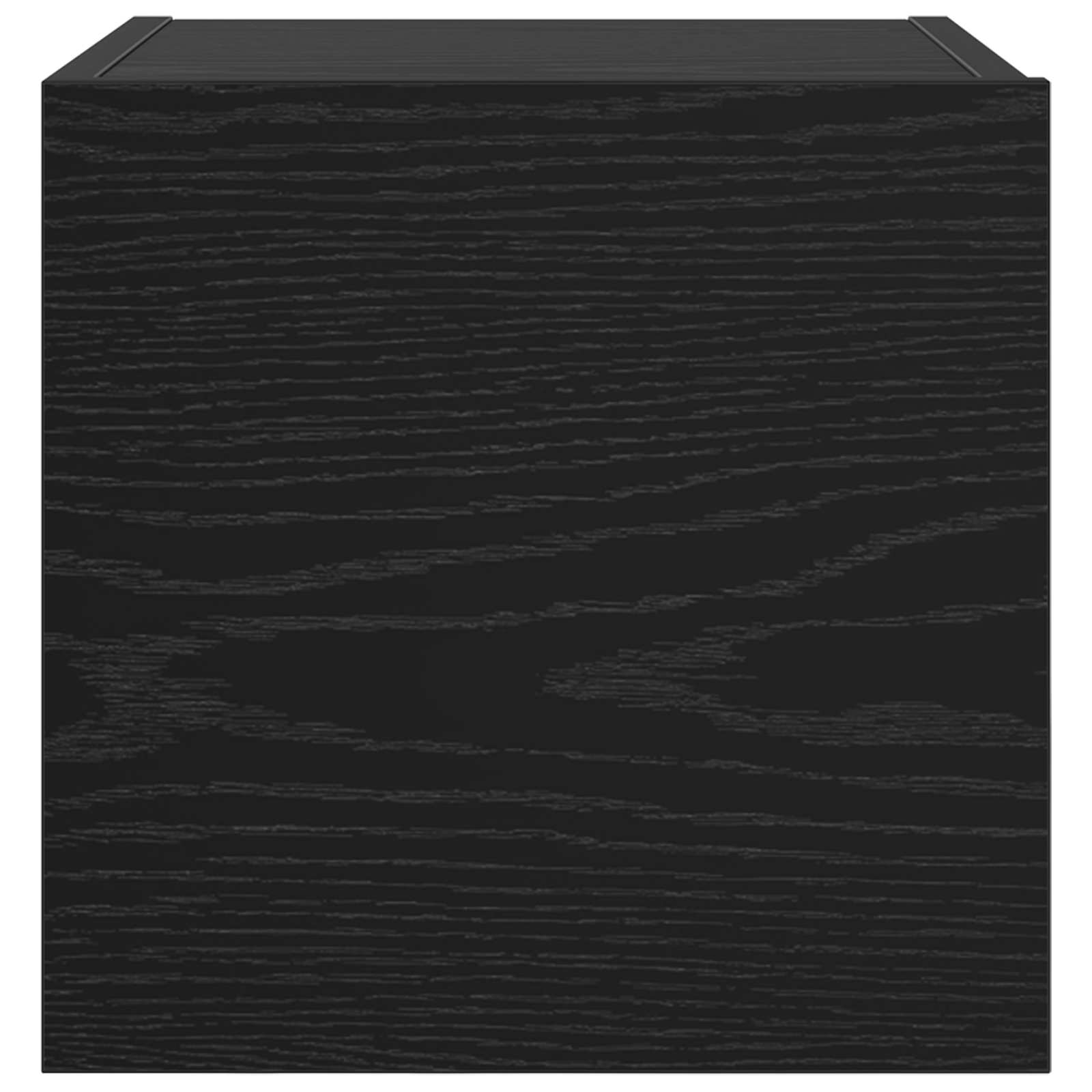 Meuble TV mural 4 pcs Chêne noir 30,5 x 30 x 30 cm - XIOS